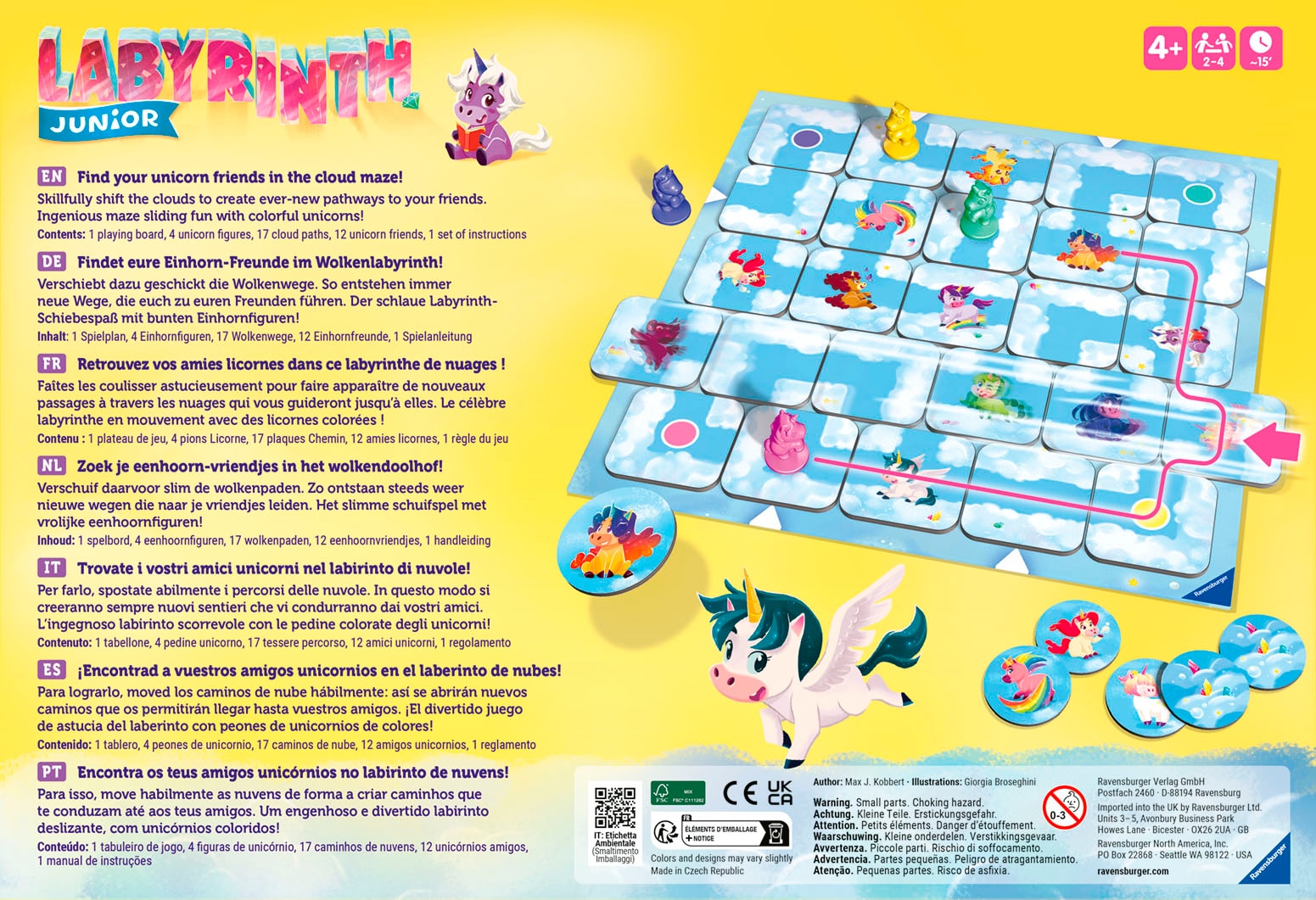 Ravensburger Spiel »Einhorn Junior Labyrinth«, Made in Europe