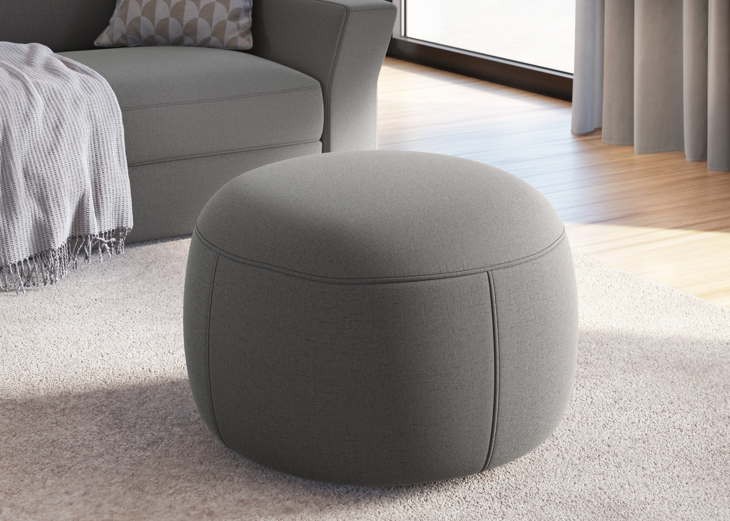 sit&more Hocker »Cadabra«, Rundhocker, Durchmesser Sitzfläche 64 cm oder 10 günstig online kaufen