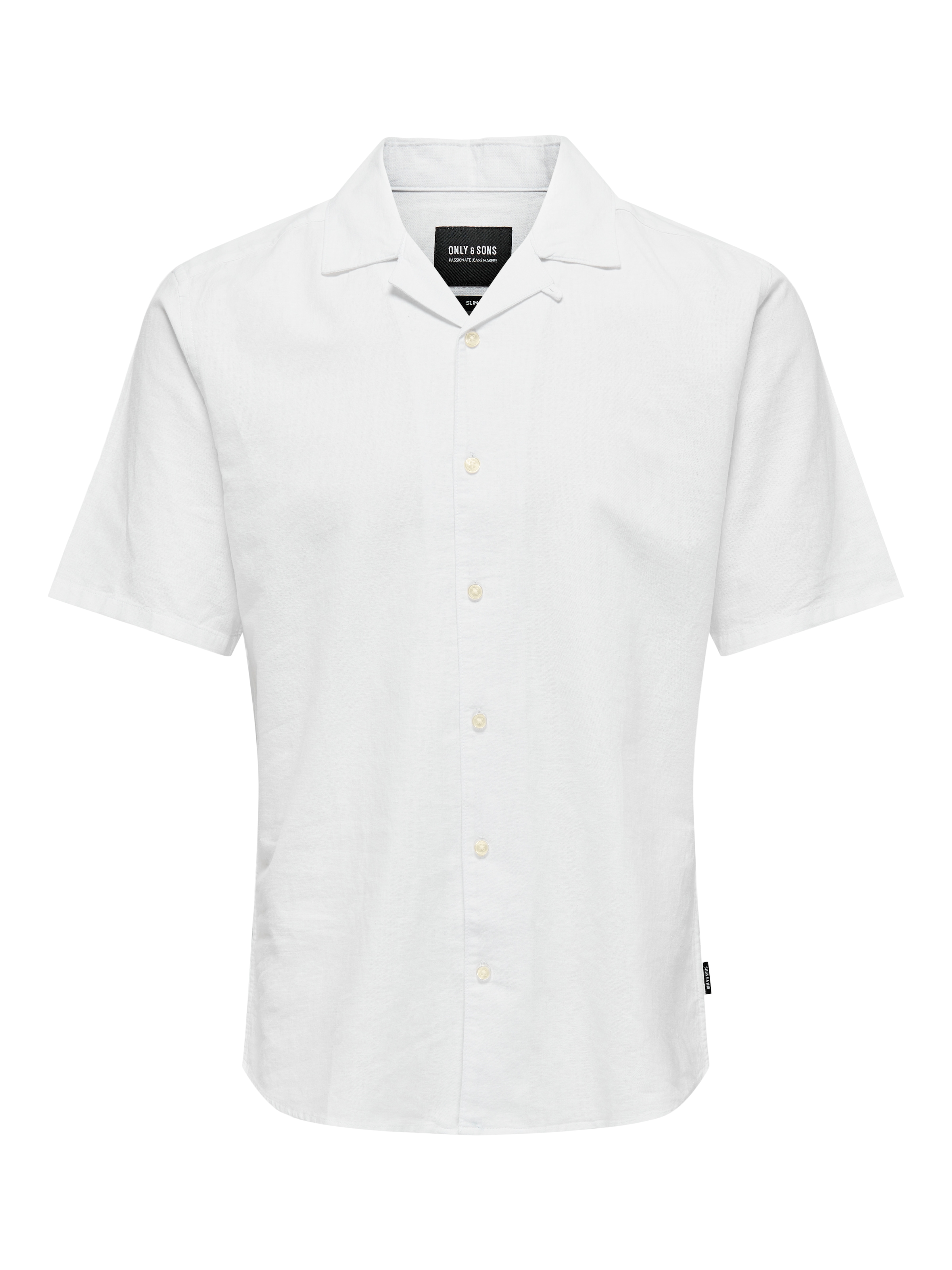 ONLY & SONS Kurzarmhemd »ONSCAIDEN SS SOLID RESORT LINEN NOOS«