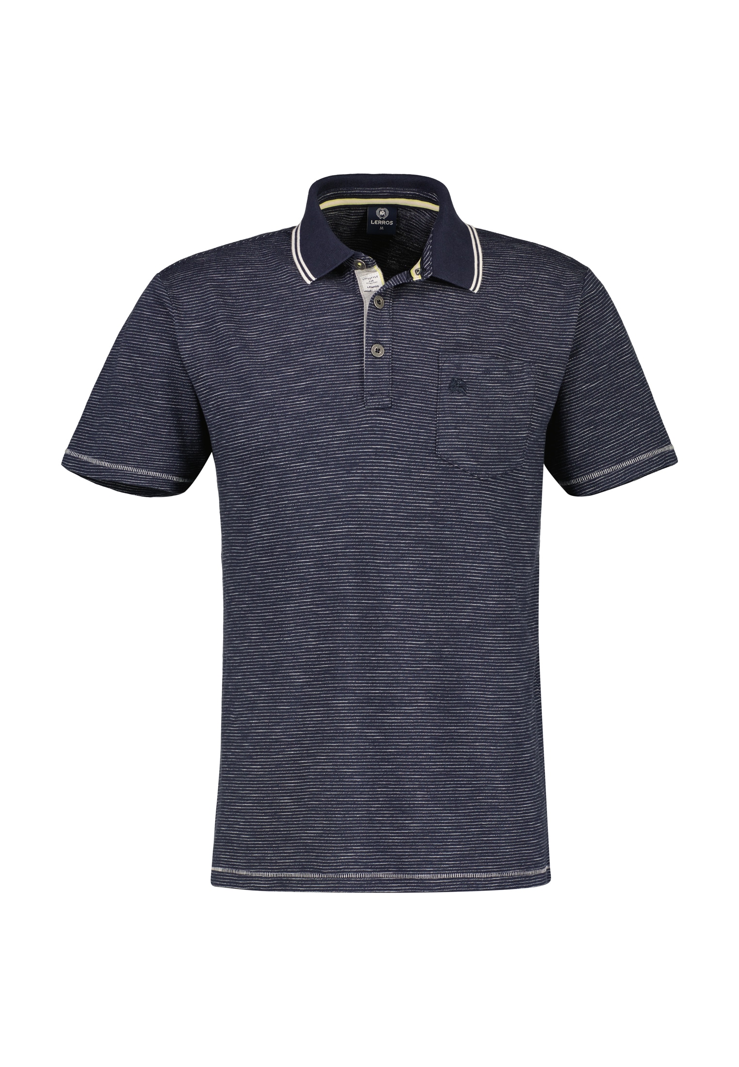LERROS Poloshirt »LERROS Poloshirt mit Finelinerstreifen«