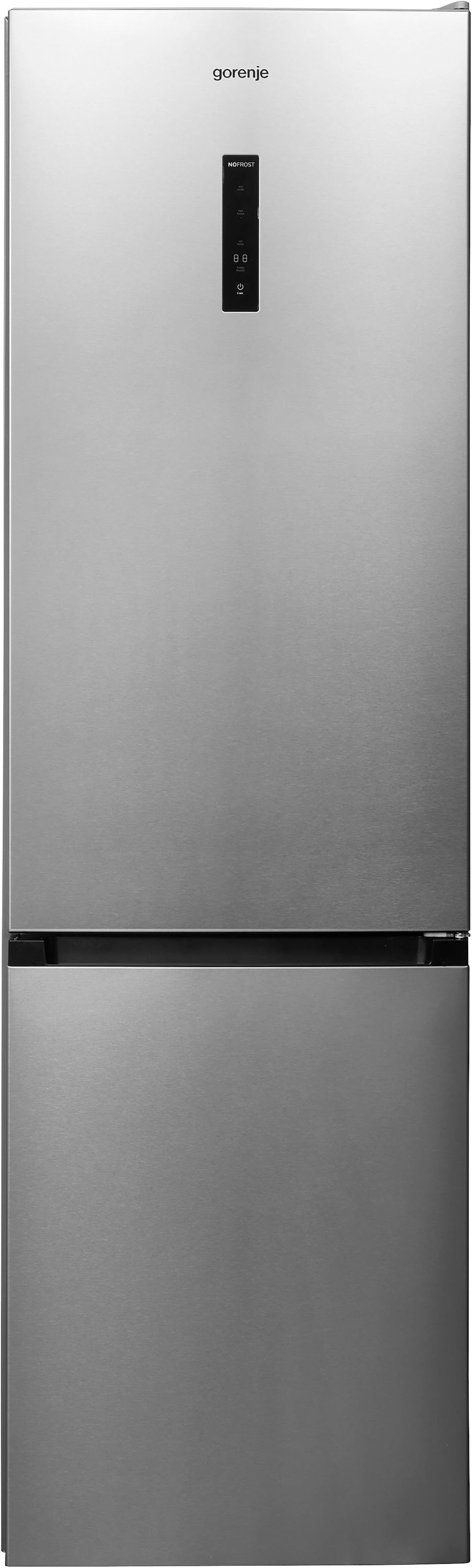 GORENJE Kühl-/Gefrierkombination »NRK620B61X4OT«, kein Abtauen Dank NoFrostPlus, CrispZone mit Feuchteregulierung