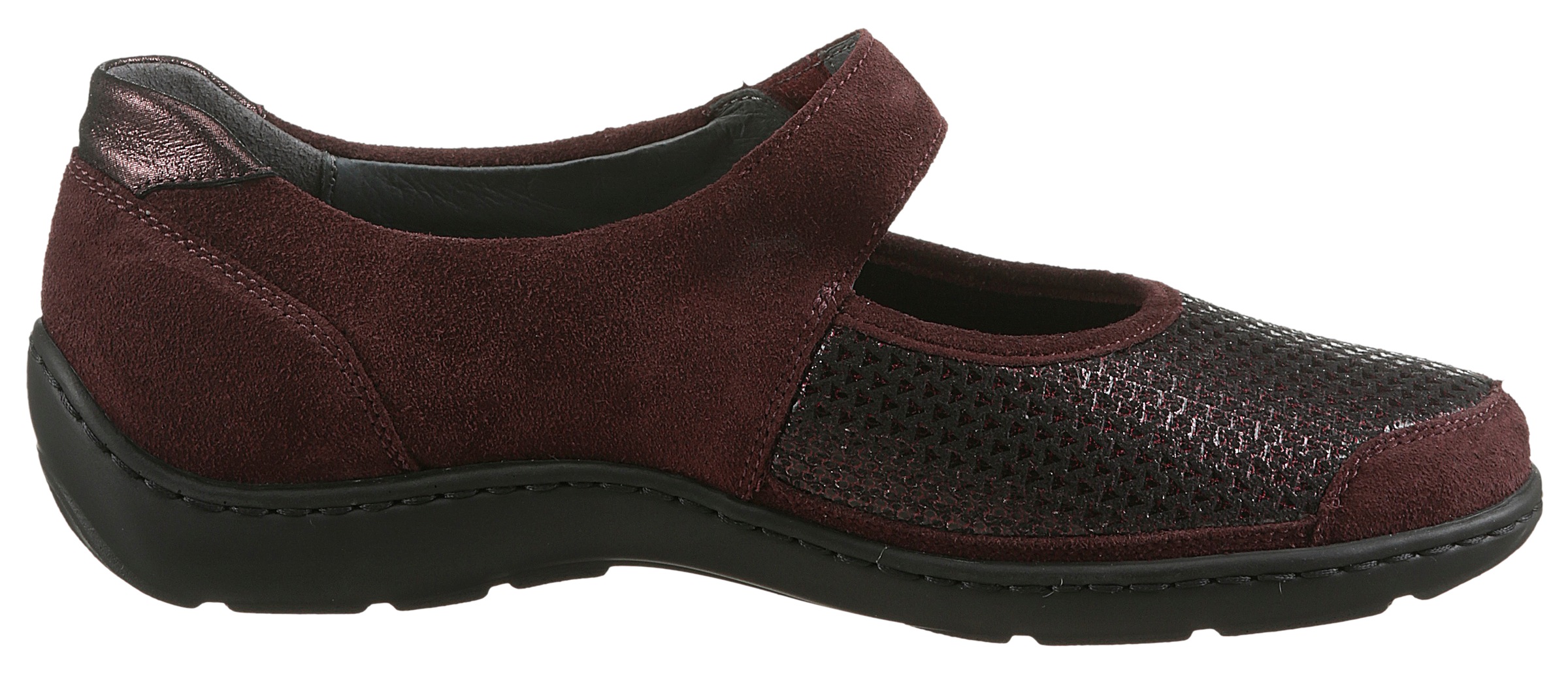 Waldläufer Riemchenballerina »HENNI-Soft«, Komfortschuh, Klettschuh, Bequemschuh in Weite H, mit Orthotritt