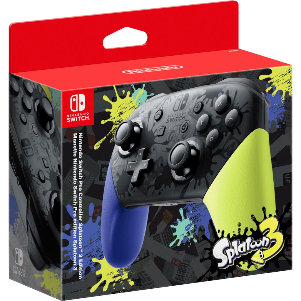 Nintendo Switch Nintendo-Controller »Switch Pro Controller – Splatoon 3-Edition«, (1 St.)