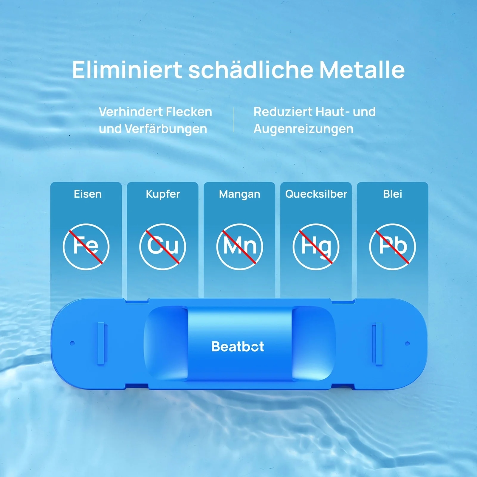 Beatbot Pool-Filterkartusche »Flockkartusche AquaRefine und Klärmittel« 2x 300 ml, 