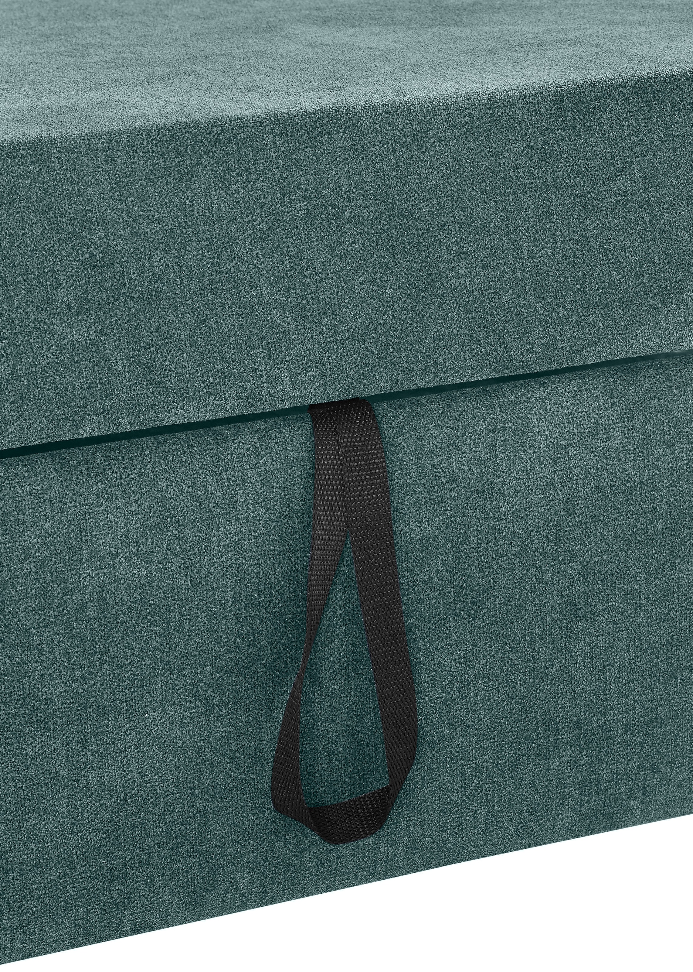 DOMO collection Ecksofa »Pegnitz, elegante Rückensteppung, komfortabel, L-Form«, wahlweise mit Bettfunktion