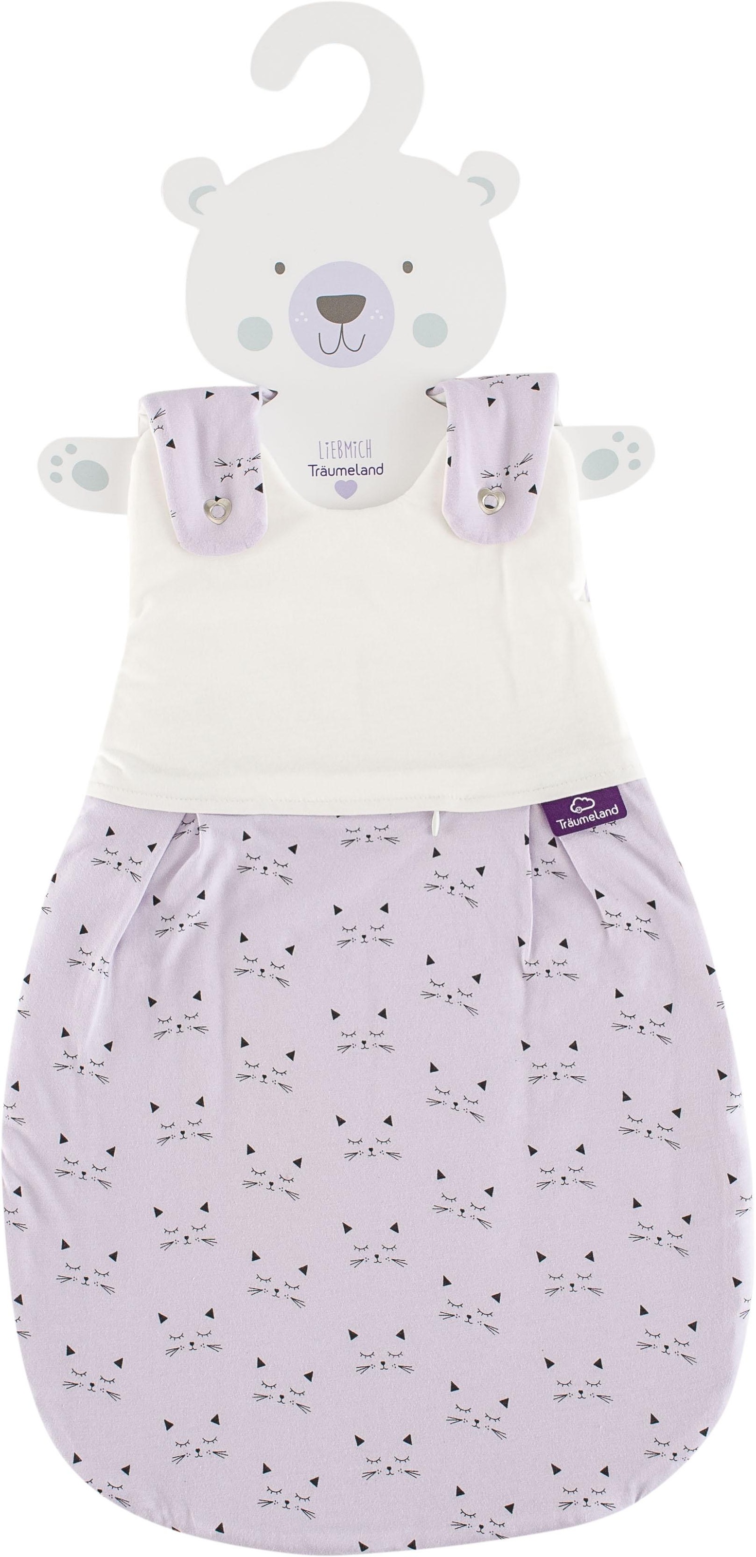 Träumeland Babyschlafsack »Außenschlafsack Schmusekatez« günstig online kaufen