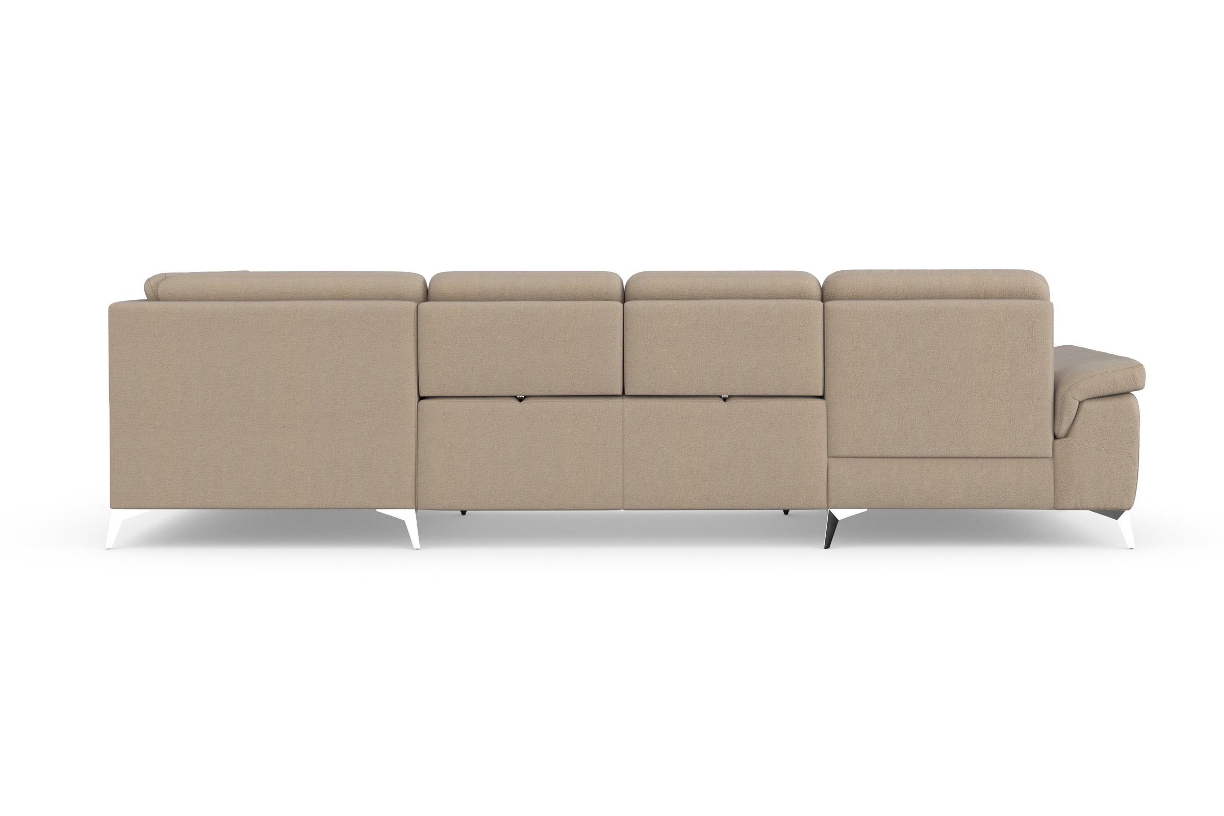 sit&more Wohnlandschaft »Padua U-Form«, inklusive Sitztiefenverstellung, Armteilfunktion und Federkern