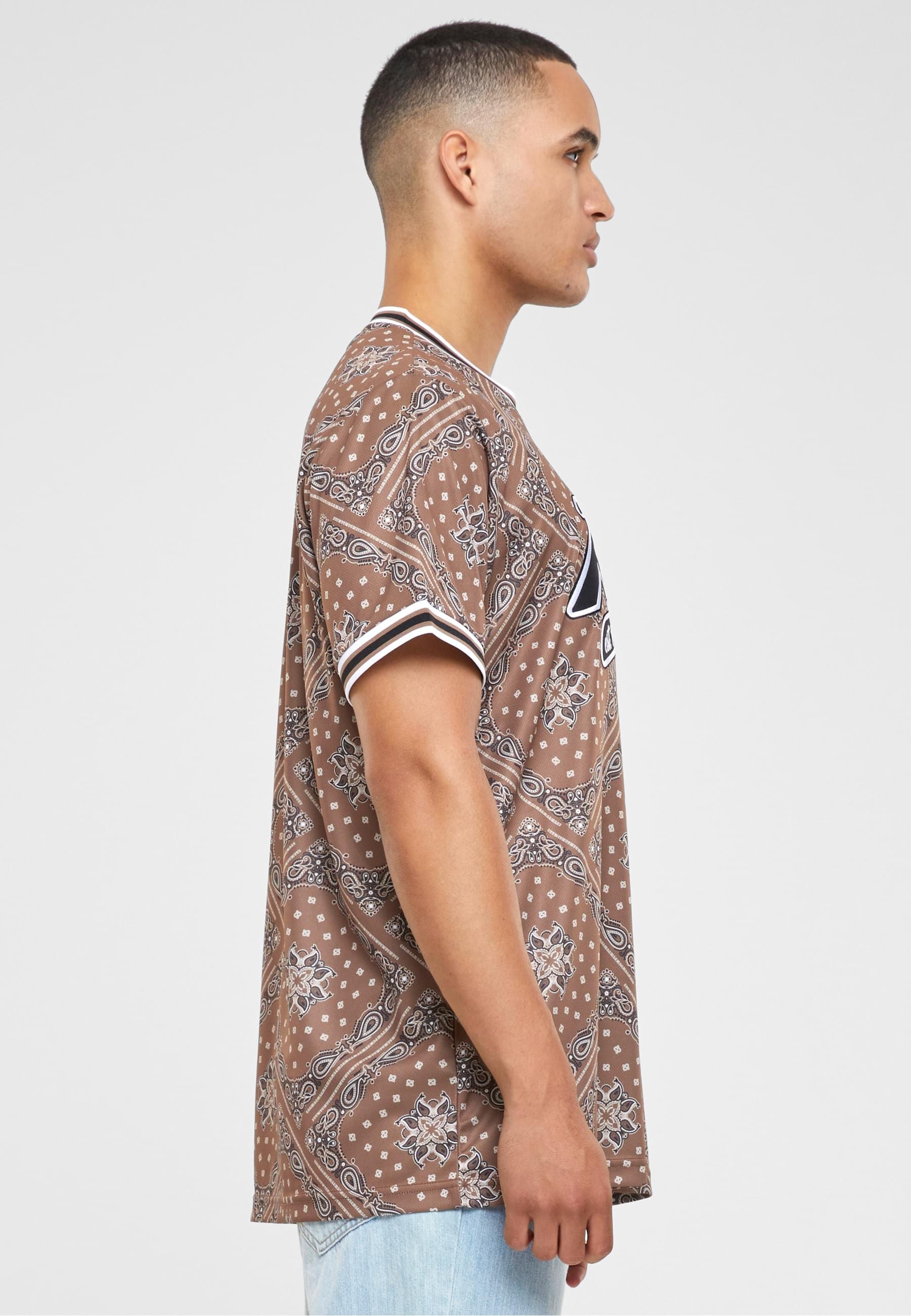 Karl Kani T-Shirt »Karl Kani Herren KM232-008-3 Unisex KK Varsity Paisley Mesh Tee« 1 Stk.