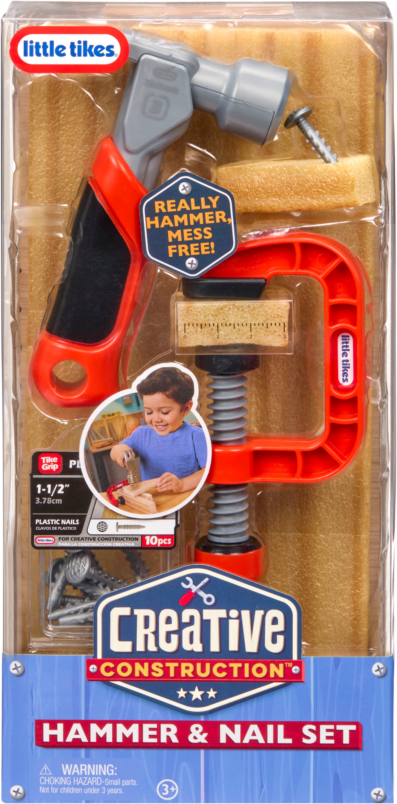 Little Tikes® Kinder-Hammer »Creative Construction - Hammer- und Nagelset«