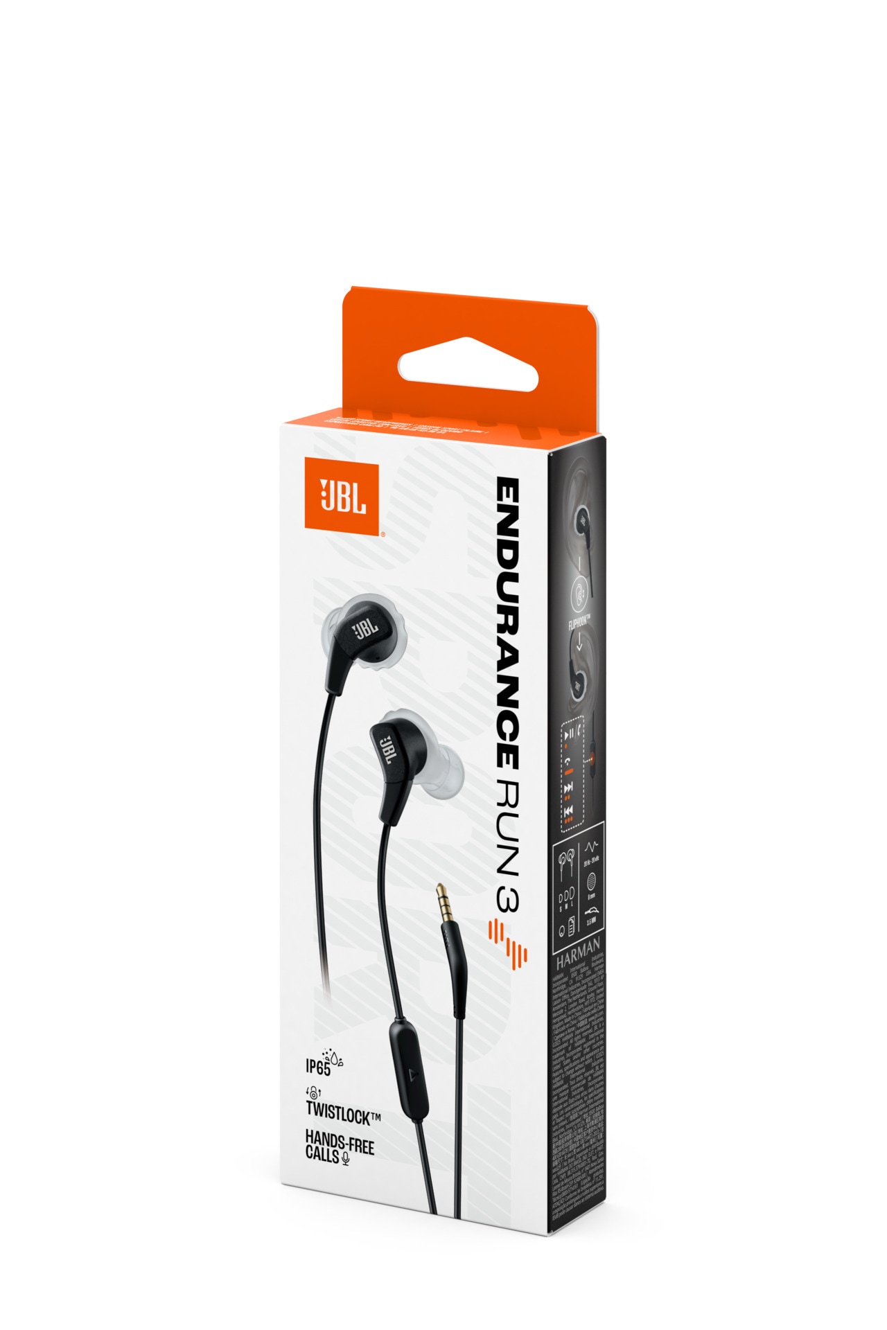 JBL In-Ear-Kopfhörer »Endurance Run 3 Wired 3.5 mm Klinke« Freisprechfunktion