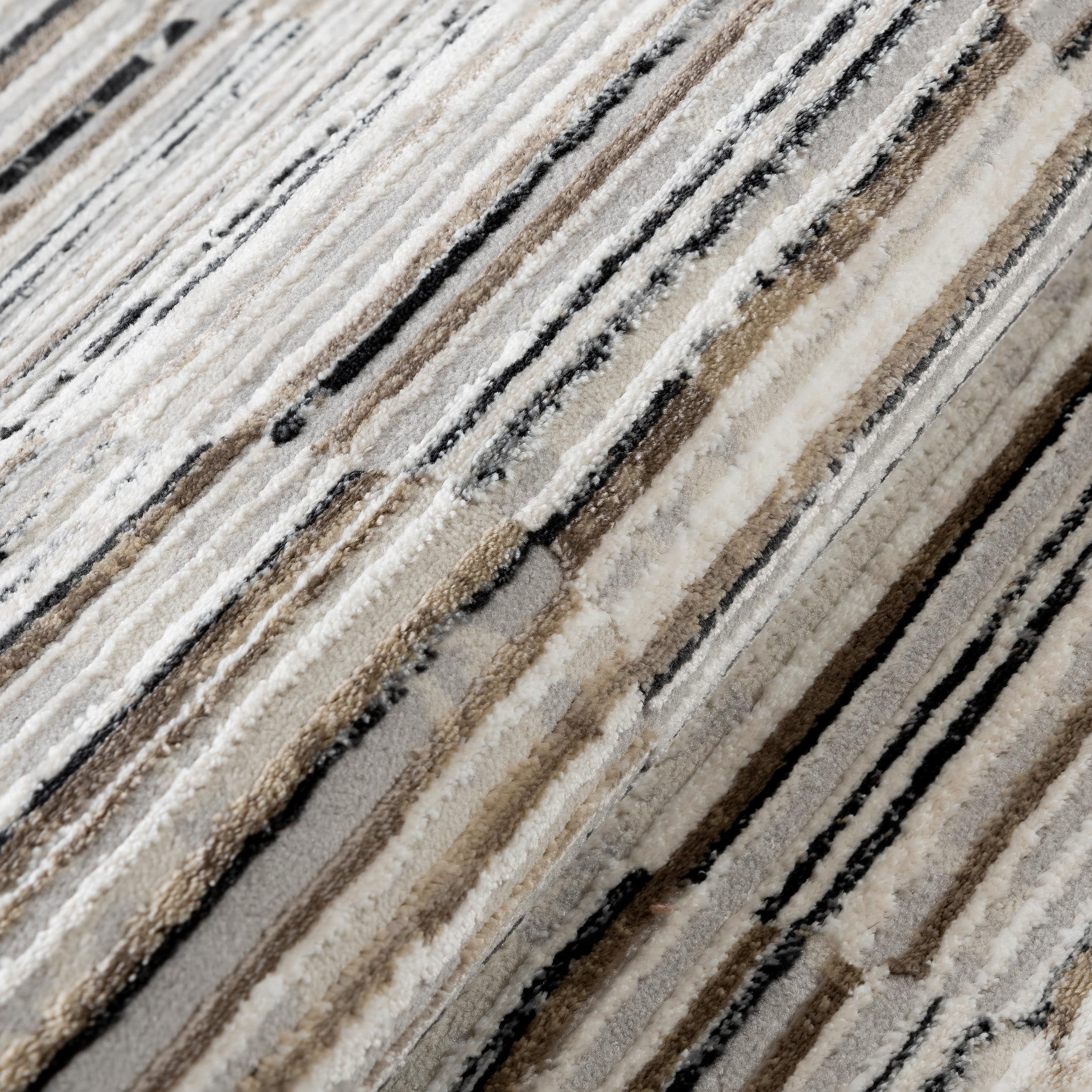 Sehrazat Teppich »Glory 260«, rechteckig, 10 mm Höhe, Hoch-Tief-Struktur, Kurzflorteppich, Wohnzimmer