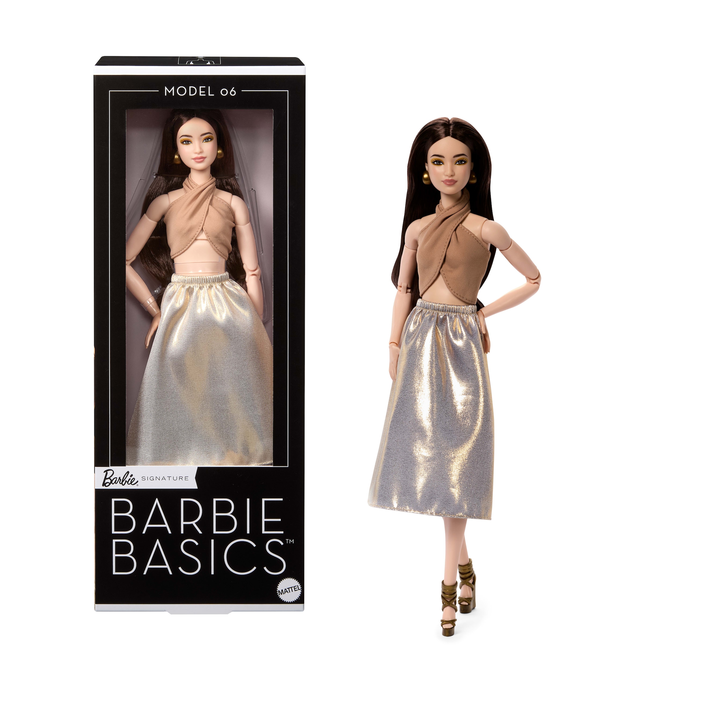 Barbie Anziehpuppe »Signature Barbie Basics 06«