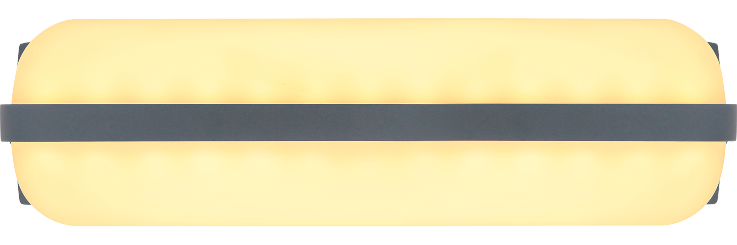 GLOBO LIGHTING Außen-Wandleuchte »HONNA« LED-Modul 1 Stk. Warmweiß Außenlampe Haus IP54 Gartenbeleuchtung Terrasse