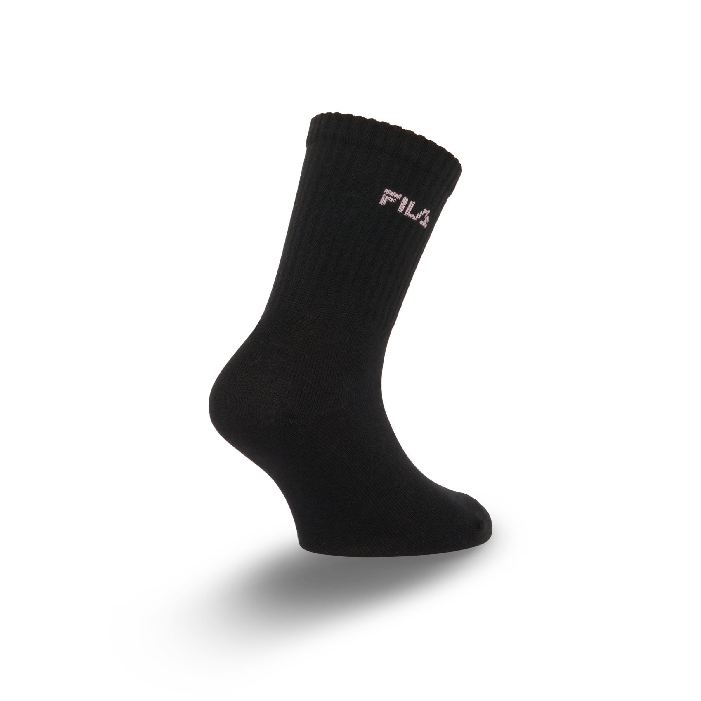 Fila Socken 6 Paar tlg. breites Rippenbündchen, Cotton-Mix, Unisex
