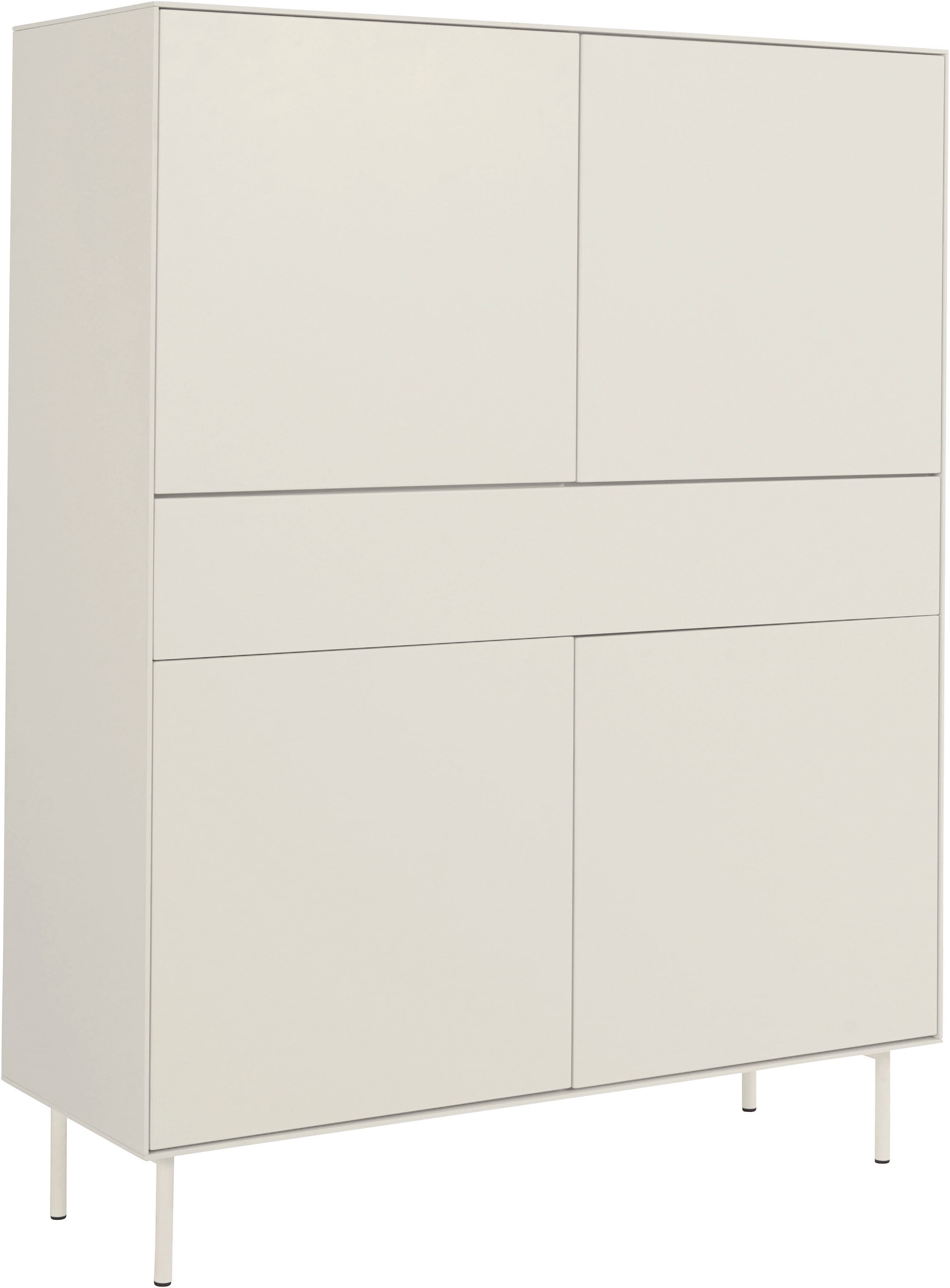 LeGer Home by Lena Gercke Highboard "Essentials", Höhe: 144cm, MDF lackiert günstig online kaufen