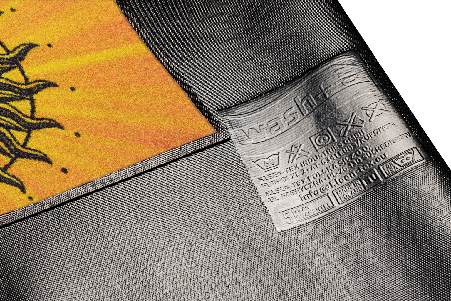 wash+dry by Kleen-Tex Fußmatte »Kiss the sun« rechteckig 7 mm Höhe