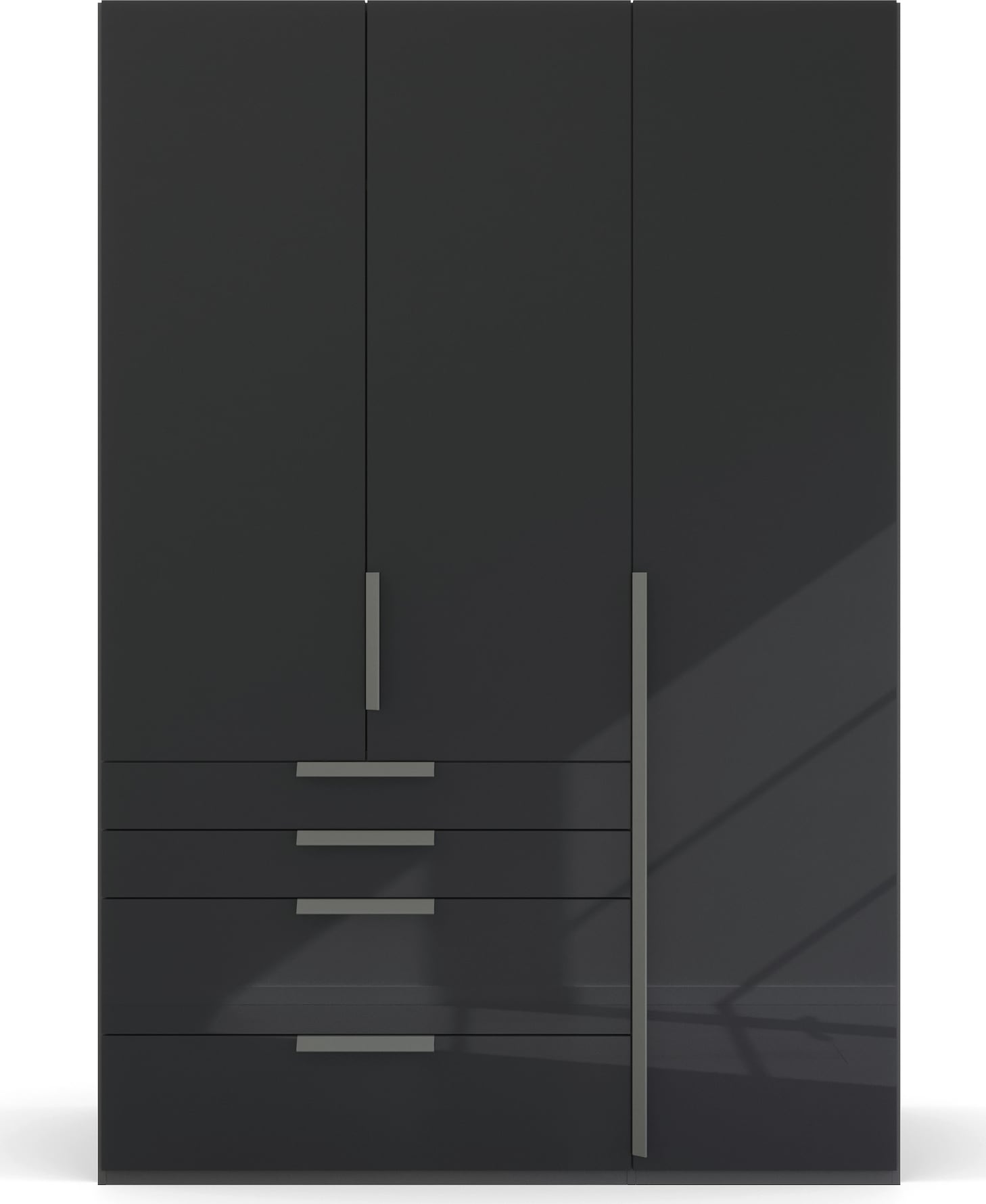 rauch Drehtürenschrank »Purisma«, mit Glasfront, Schubladen und umfangreichem Zubehör, mit Soft-Close