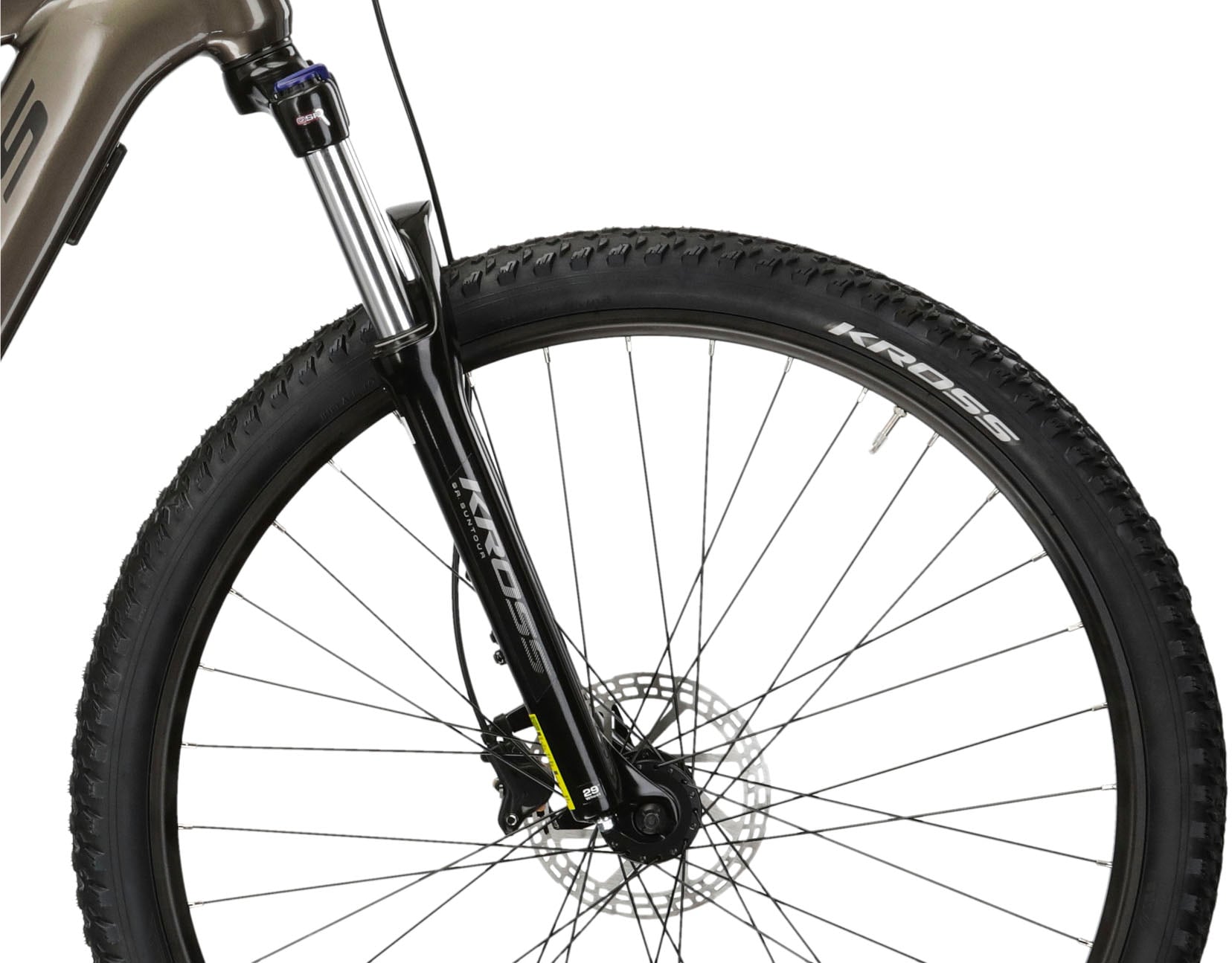Kross E-Bike »KROSS E-MTB Hexagon Boost 2.0 29" braun«, 8 Gang, microSHIFT, ACOLYTE M5180M, Heckmotor 250 W, Pedelec, Elektrofahrrad für Damen und Herren