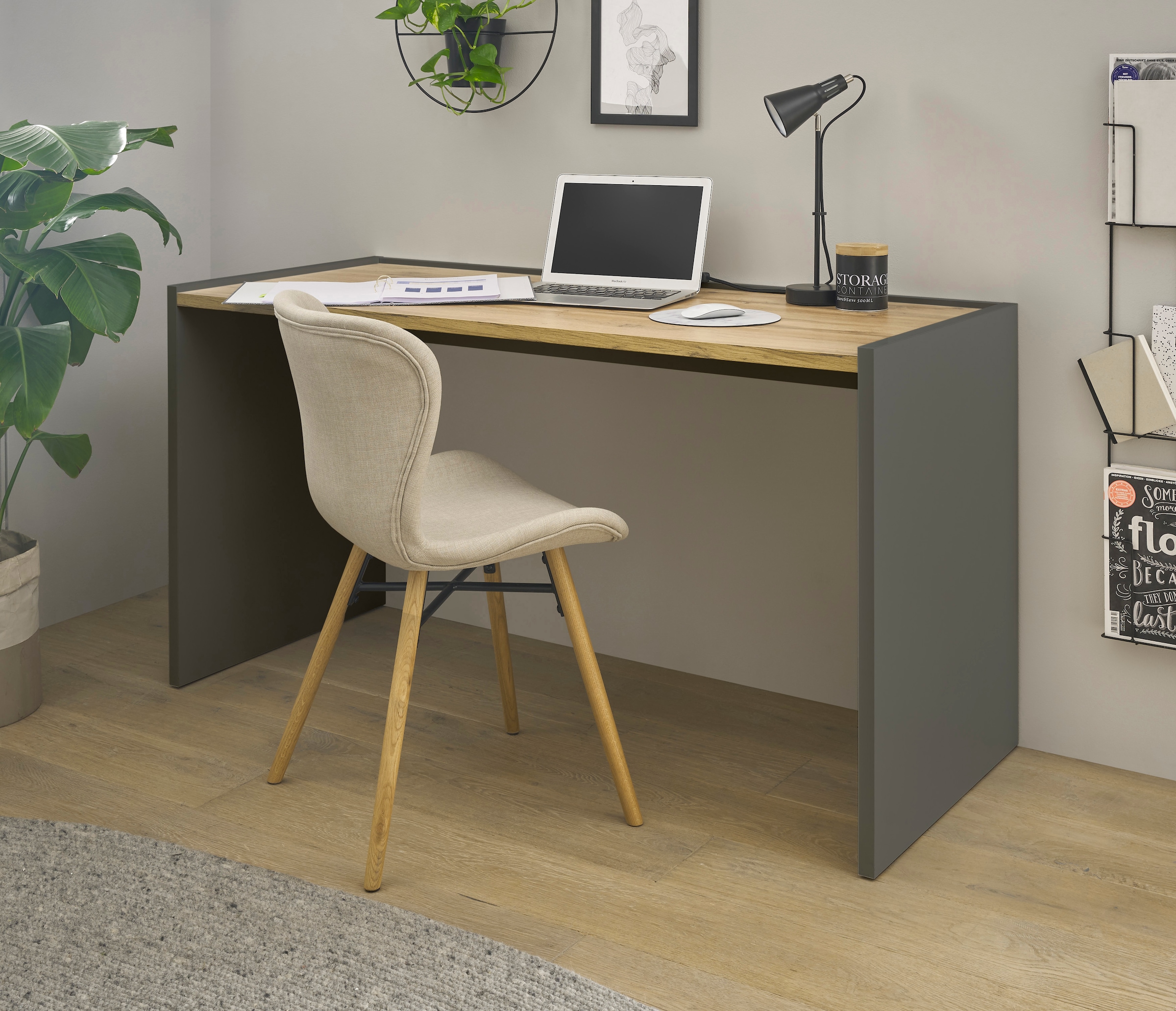 INOSIGN Schreibtisch »CiTY/GiRON«, moderner Computertisch, wohnliches Home günstig online kaufen