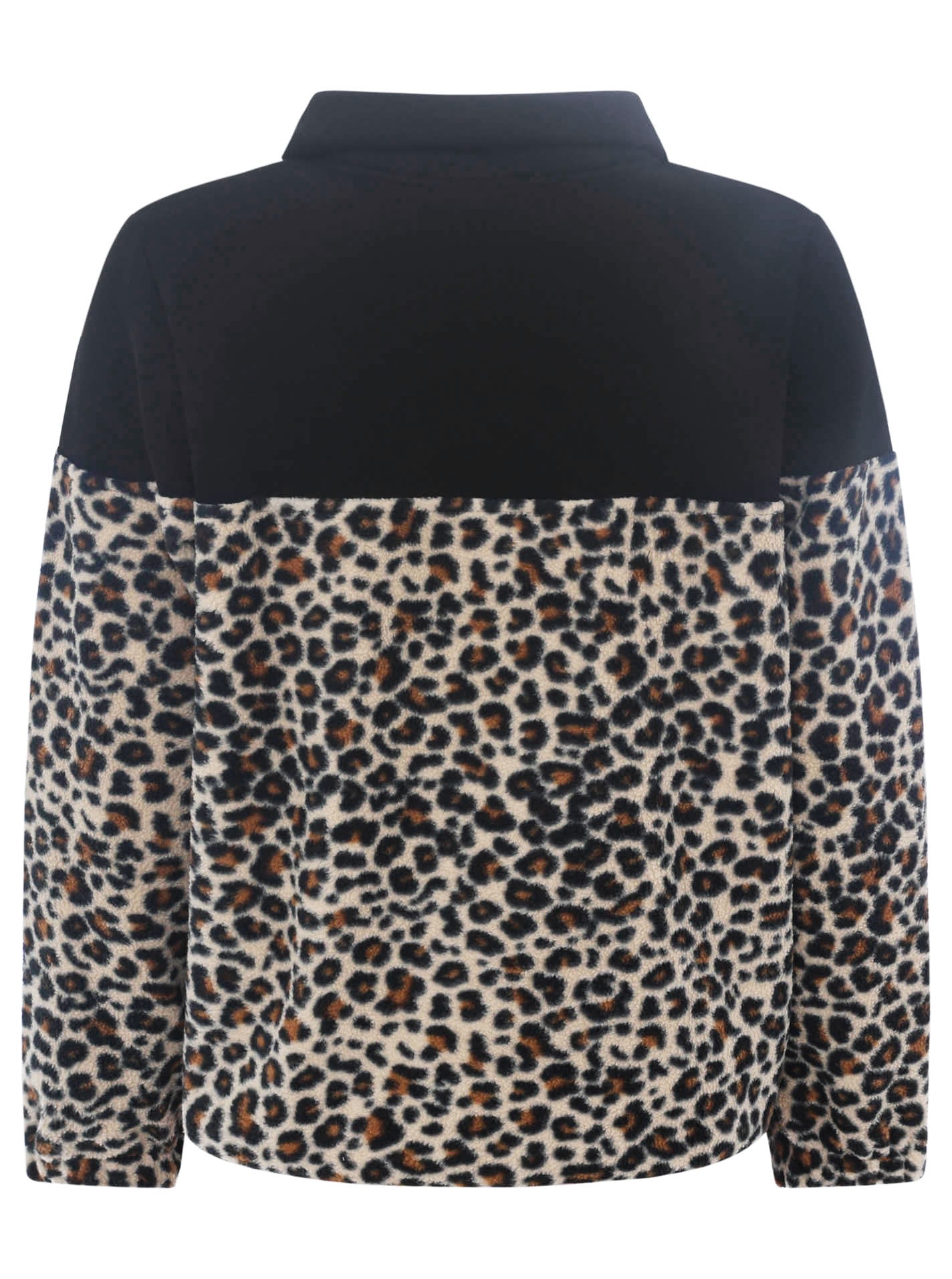 Zwillingsherz Troyer »"Leo Lover"«, mit Fleece Muster