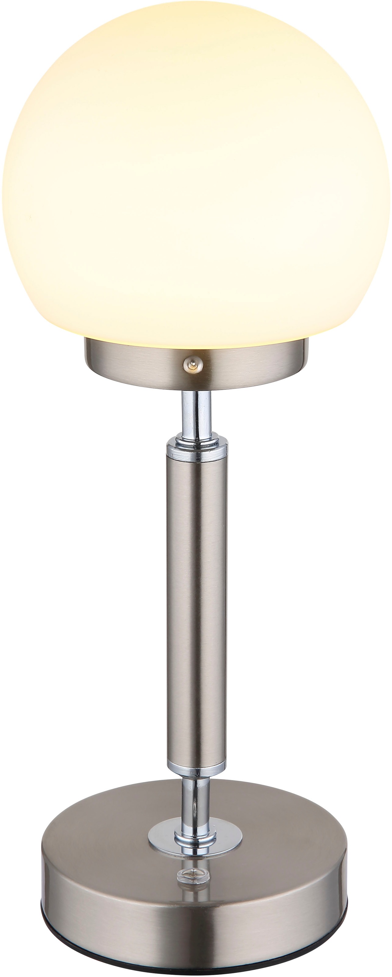 GLOBO LIGHTING Tischleuchte »HAKU« LED-Modul 1 Stk. warmweiß - kaltweiß Tischlampe Nachttischlampe Deko-Tischleuchte Schlafzimmer