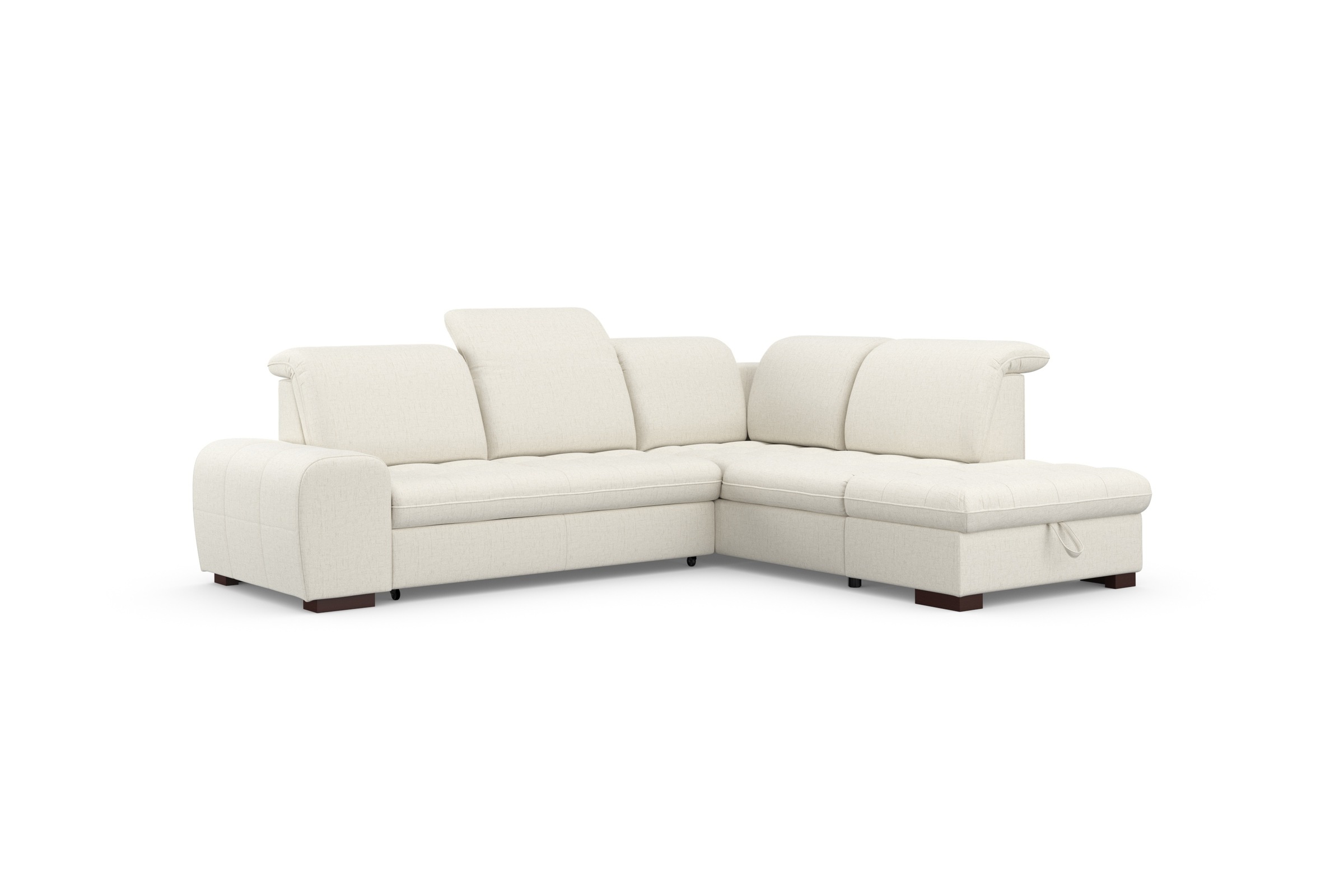 sit&more Ecksofa »Luxor L-Form«, wahlweise mit Bettfunktion, Stauraum und Kopfteilverstellung