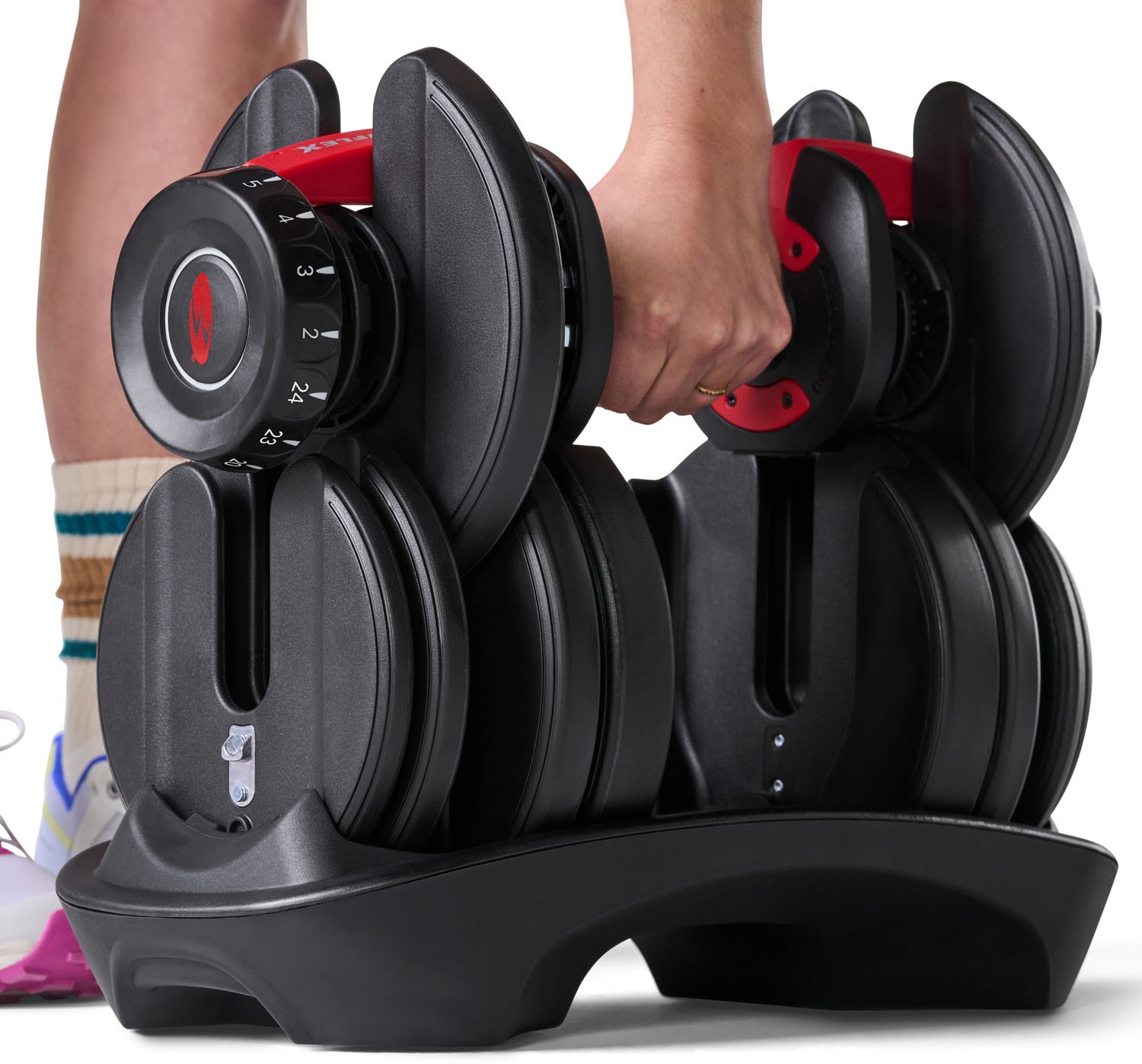 BowFlex Dumbbell »SelectTech 552i«, (Packung, verstellbare Dumbbell)