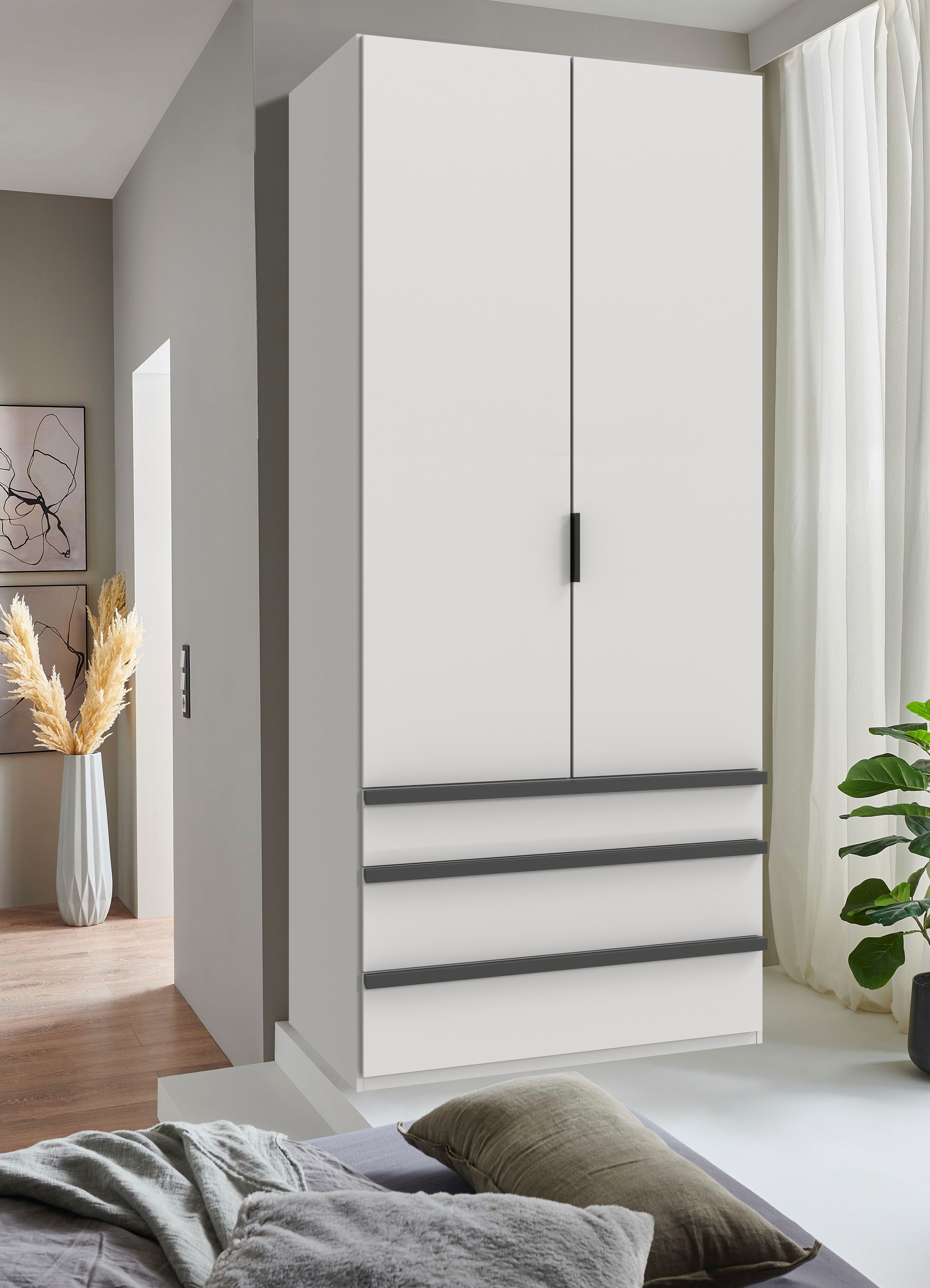 Wimex Falttürenschrank »Oxford by fresh to go, in der Breite 100cm, in 2 Hö günstig online kaufen