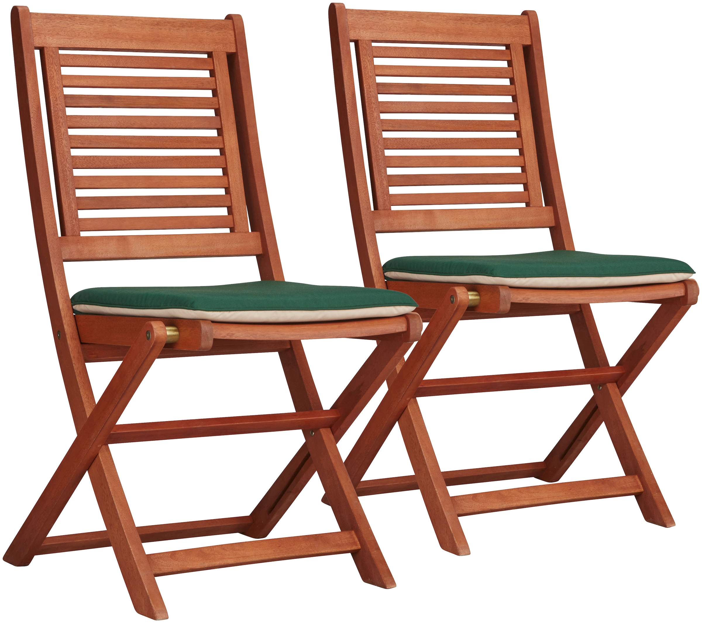 MERXX Gartenstuhl »Cordoba« (Set) 2 Stk. 2er Set, Eukalyptus, klappbar, bra günstig online kaufen