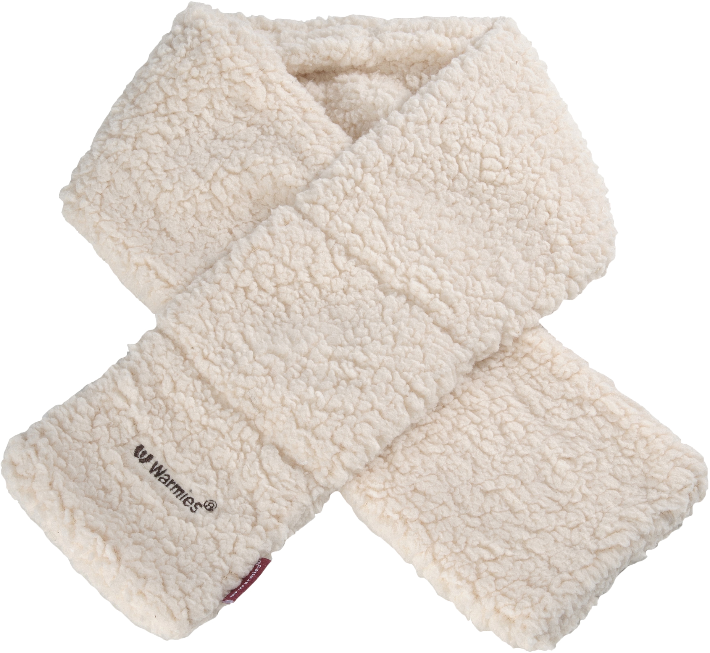 Warmies® Wärmekissen »Schal Sherpa beige«, für die Mikrowelle und den Backofen