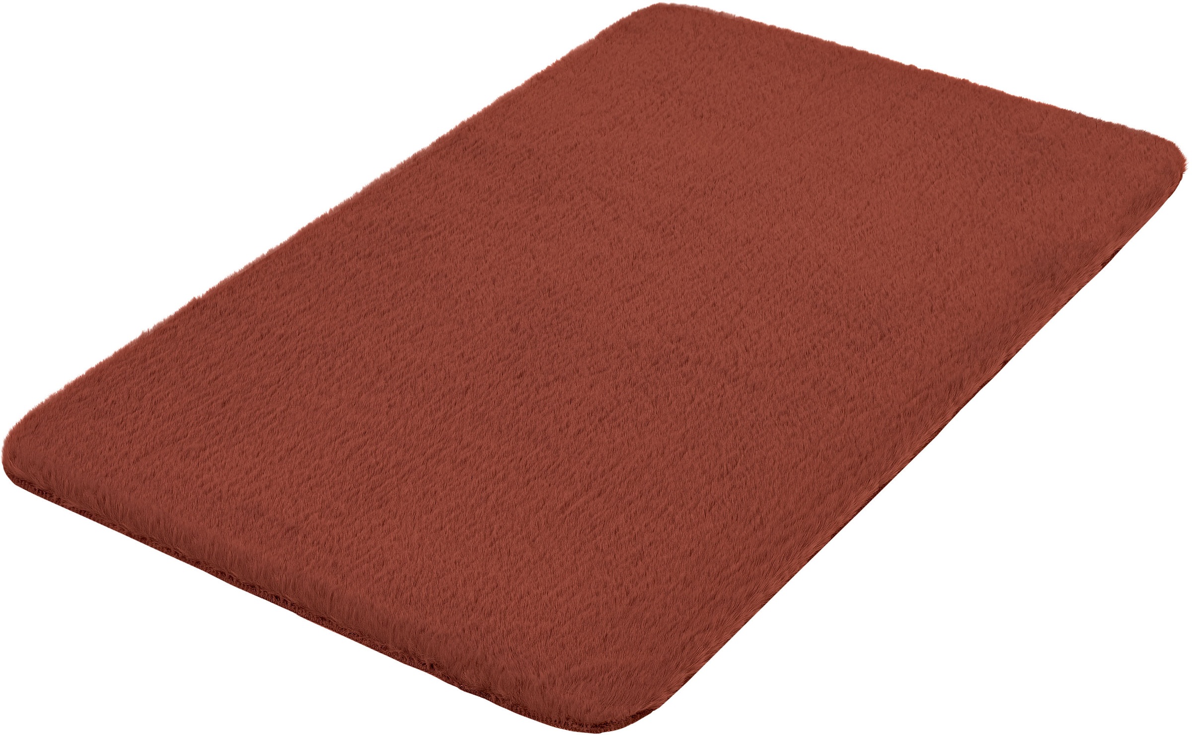 Kleine Wolke Badematte »Cony« Höhe 25 Mm Rutschhemmend Beschichtet Fußbodenheizungsgeeignet Badteppich, Fell-Optik, Uni Farben, Besonders Weich &
