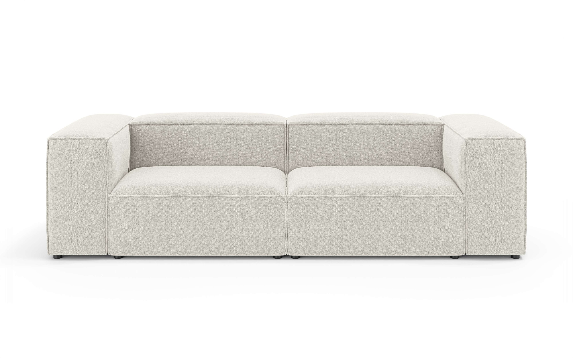 INOSIGN Big-Sofa »HAILY Modularsofa, Maße B/T/H: 260/100/72 cm«, als Modul oder separat verwendbar, für individuelle Zusammenstellung