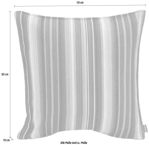 H.O.C.K. Dekokissen »Blondie«, mit bunten Streifen, Kissenhülle mit Füllung günstig online kaufen