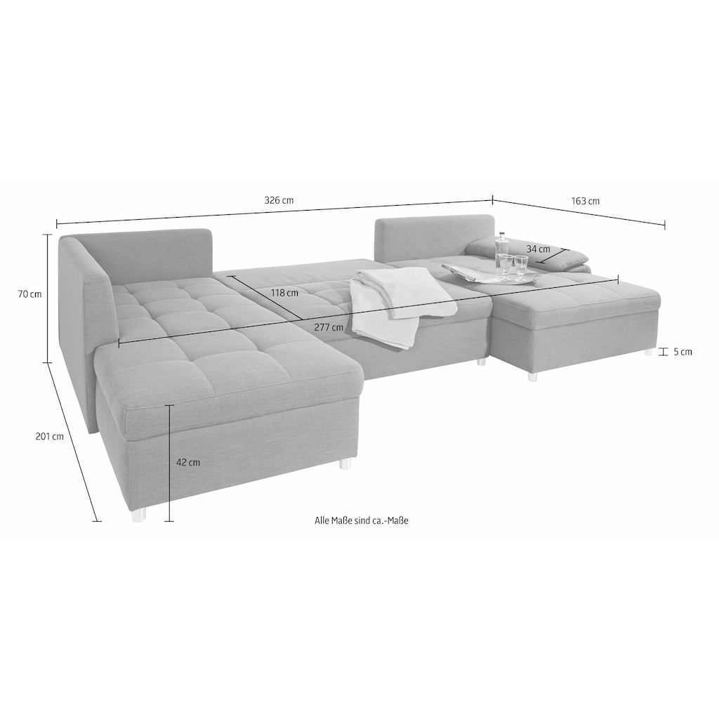 sit&more Wohnlandschaft »Labene«