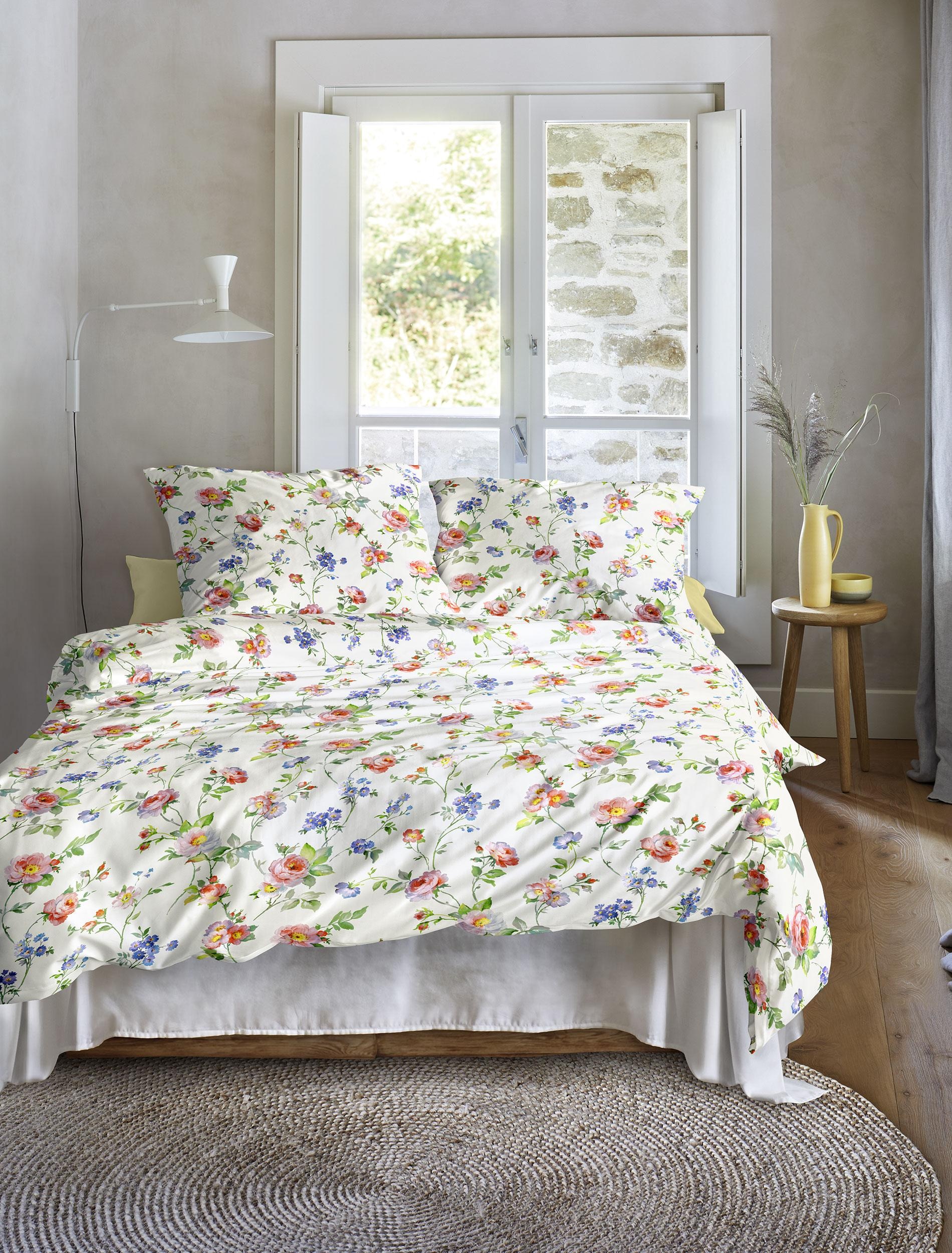 Irisette Bettwäsche »Wave 8591« 2 Stk. tlg. anschmiegsam und atmungsaktiv, günstig online kaufen