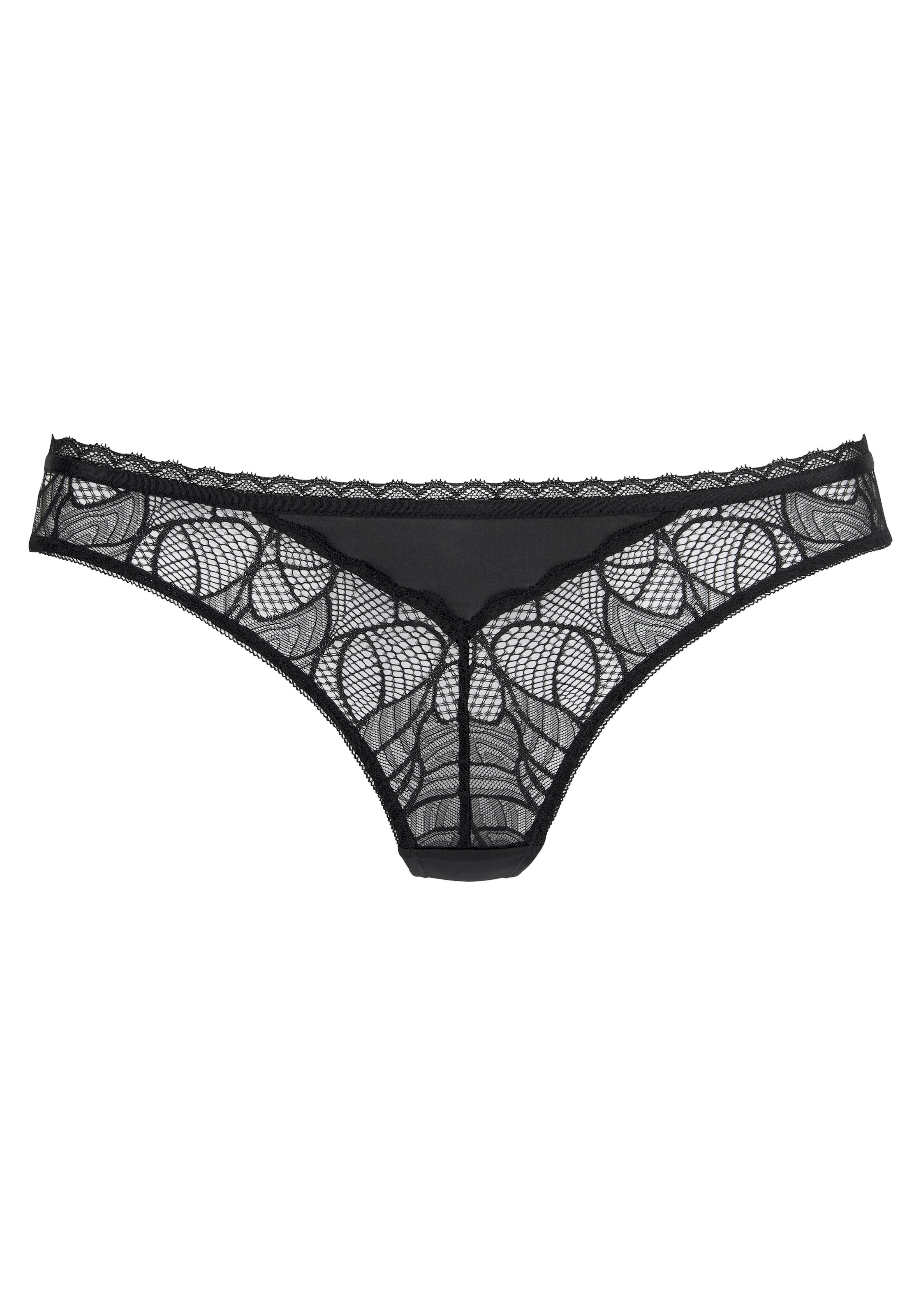LASCANA Stringpanty »Alicia«, aus dezent transparenter Spitze