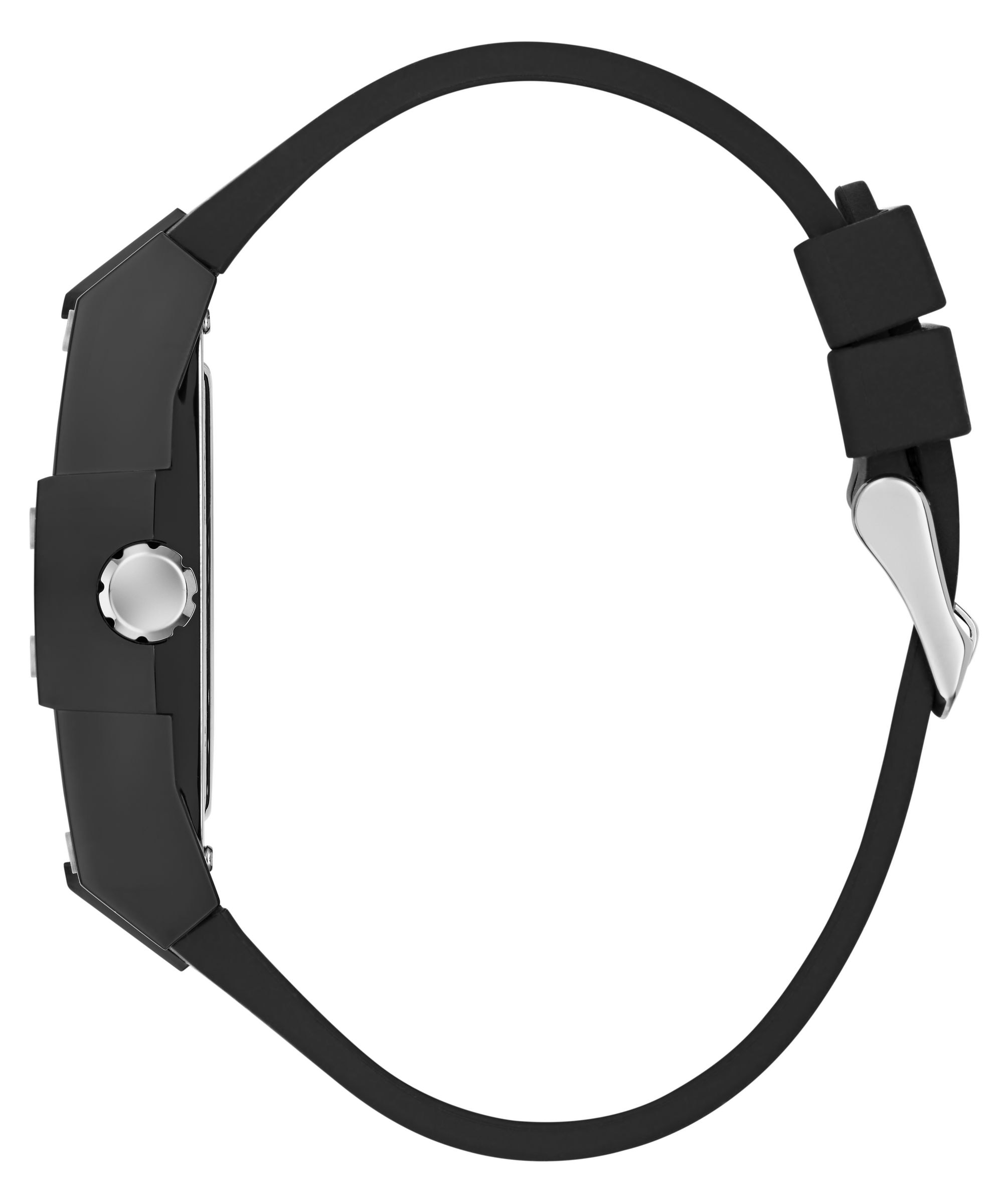 Guess Quarzuhr »PHOENIX« Armbanduhr, Herrenuhr, Silikonarmband, analog