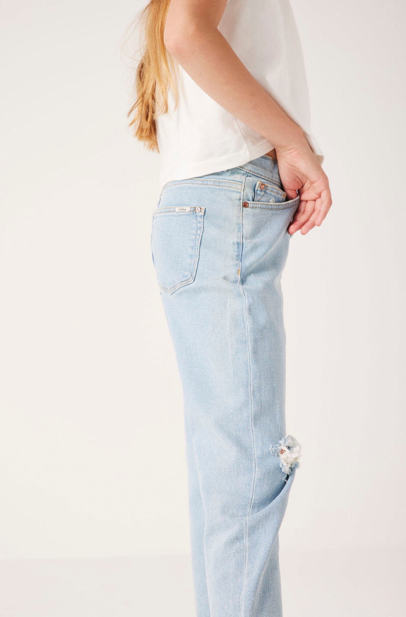 Garcia Destroyed-Jeans for GIRLS »Evelin«, online bei