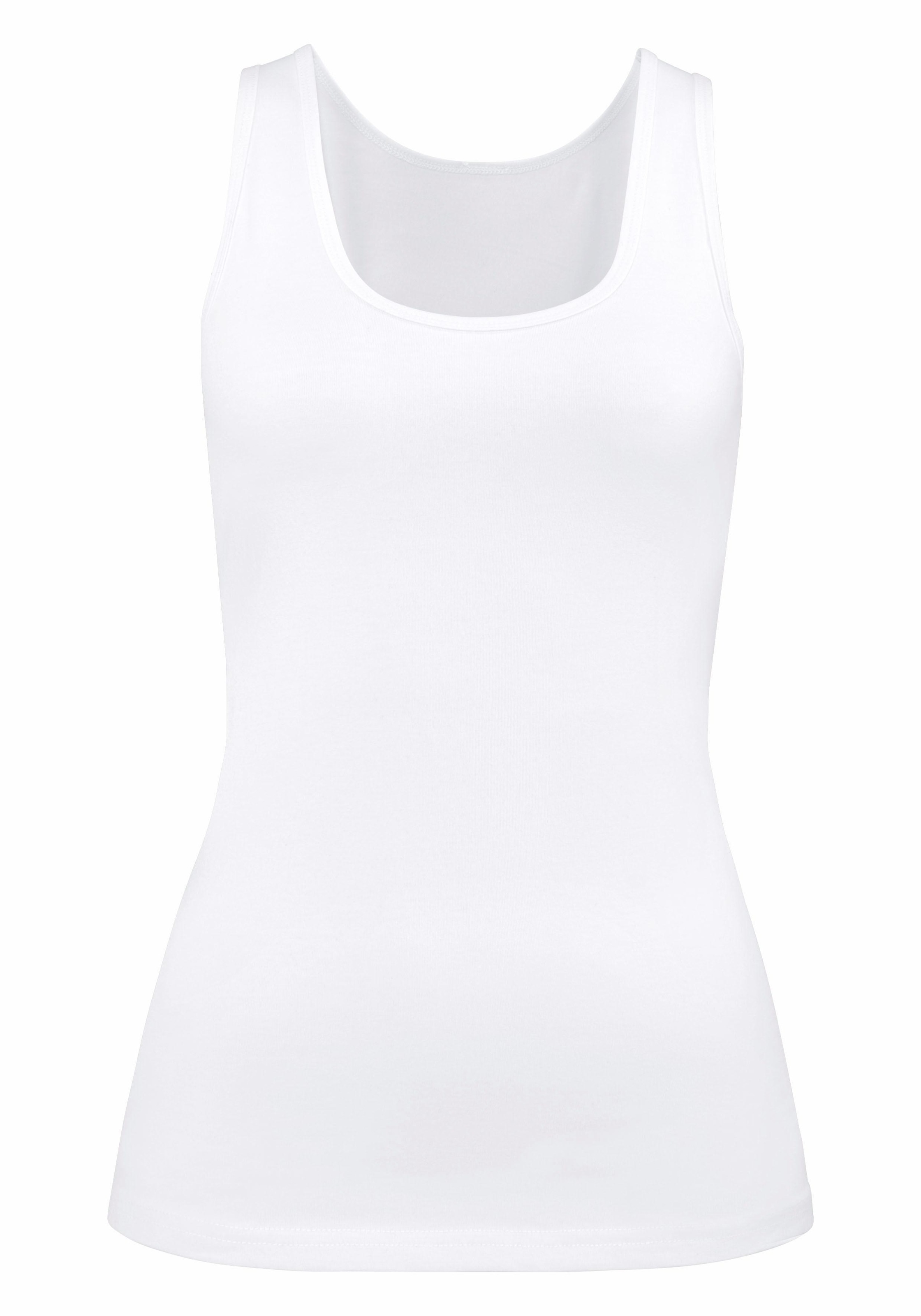 H.I.S Unterhemd, (2er-Pack), aus elastischer Baumwoll-Qualität, Tanktop, Unterziehshirt