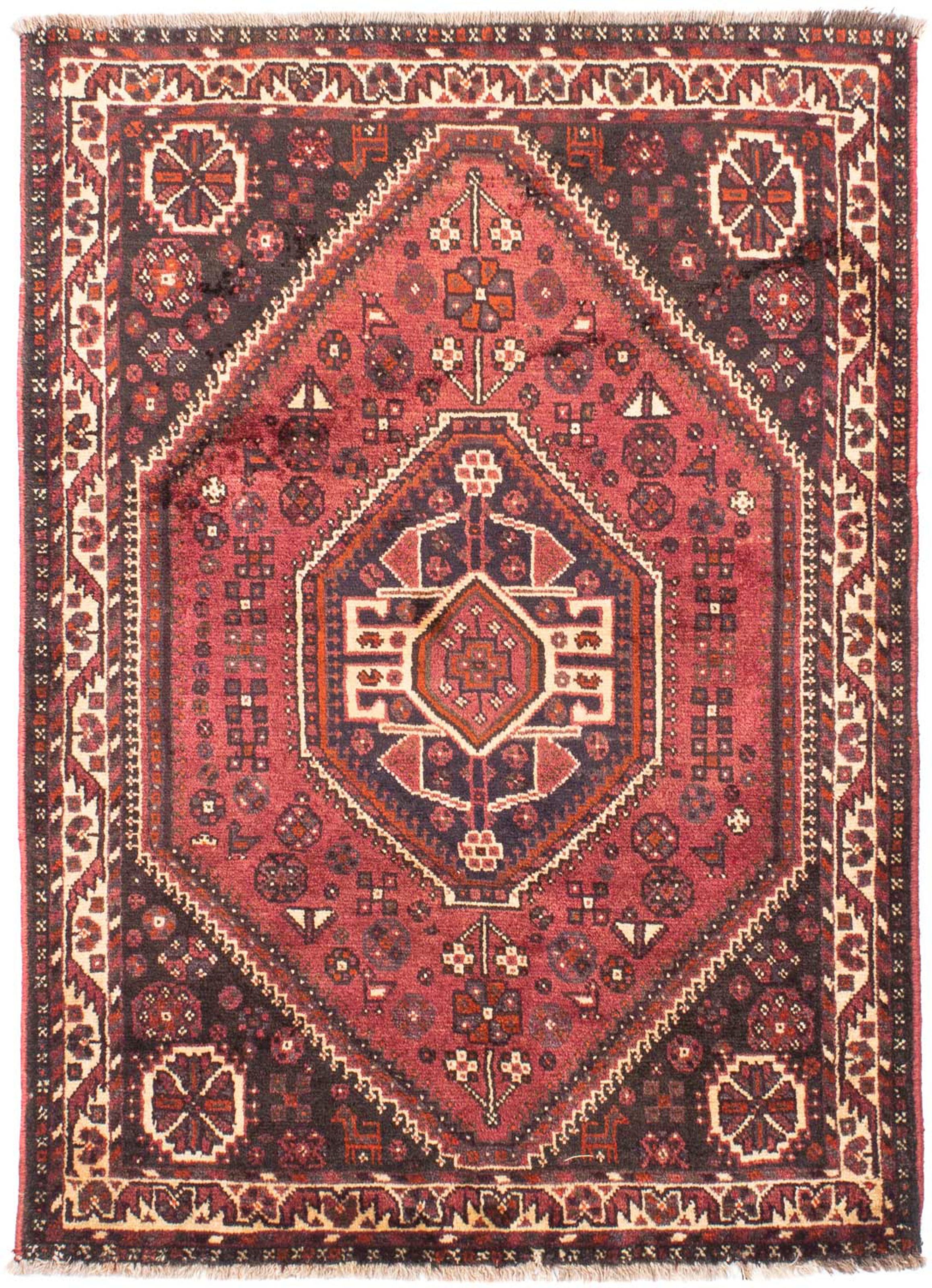 morgenland Orientteppich »Perser - Nomadic - 164 x 118 cm - dunkelrot«, rec günstig online kaufen