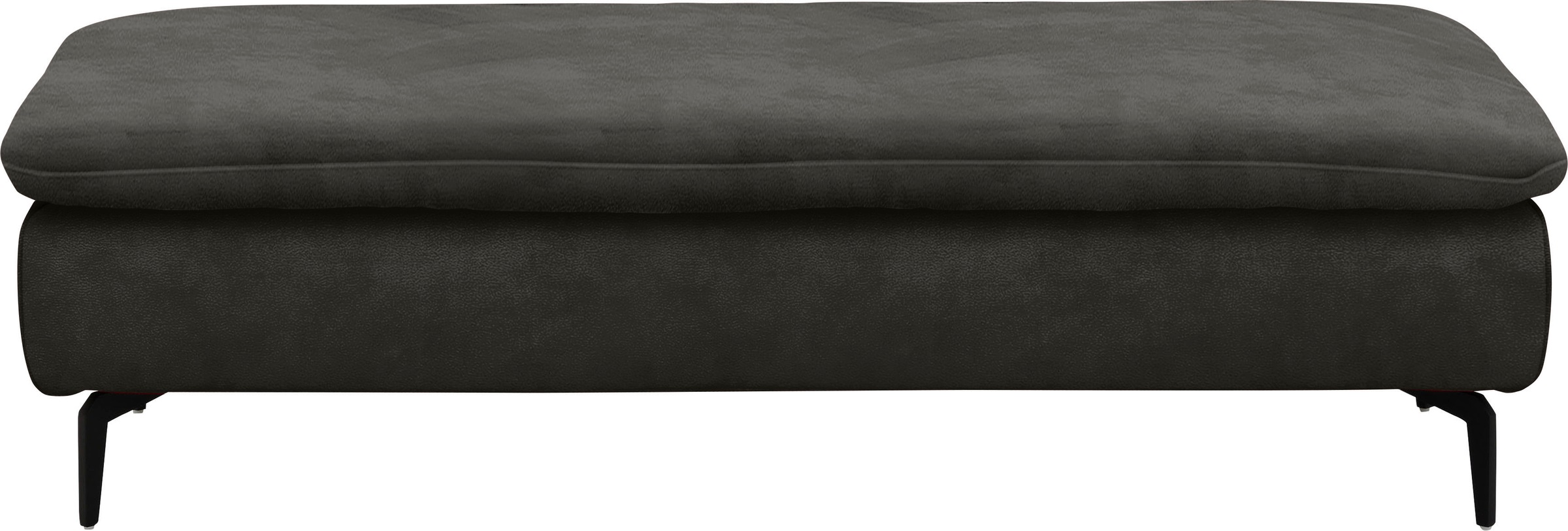 W.SCHILLIG Ecksofa »valentinoo, Designsofa, bequem, elegant und zeitlos, L-Form«, (Set), inklusive Hocker, mit Sitztiefenverstellung, Breite 299 cm