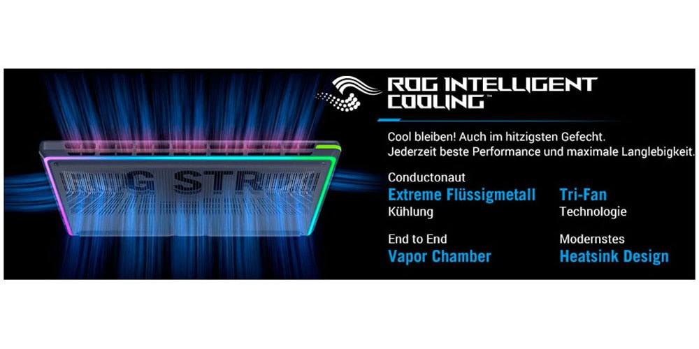 Asus Gaming-Notebook »ROG Strix G18 G815LW-S9134W« 45,7 cm / 18 ″ Intel Core Ultra 9 GeForce RTX 5080 2.000 GB SSD