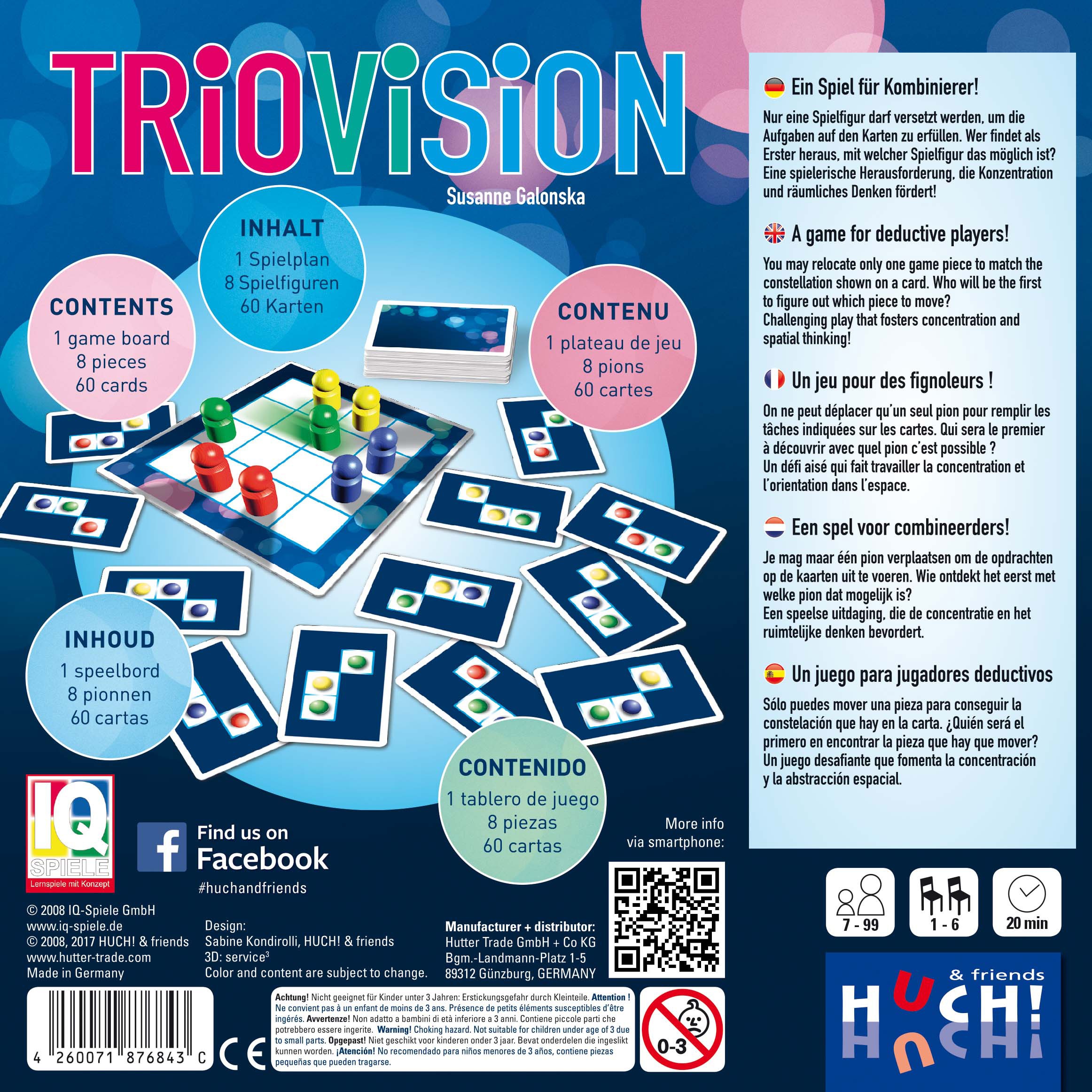 HUCH! Spiel »Triovision«