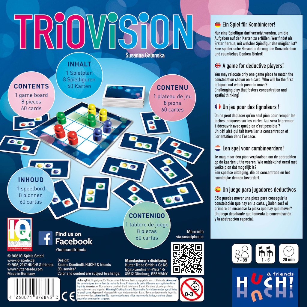 Huch! Spiel »Triovision«