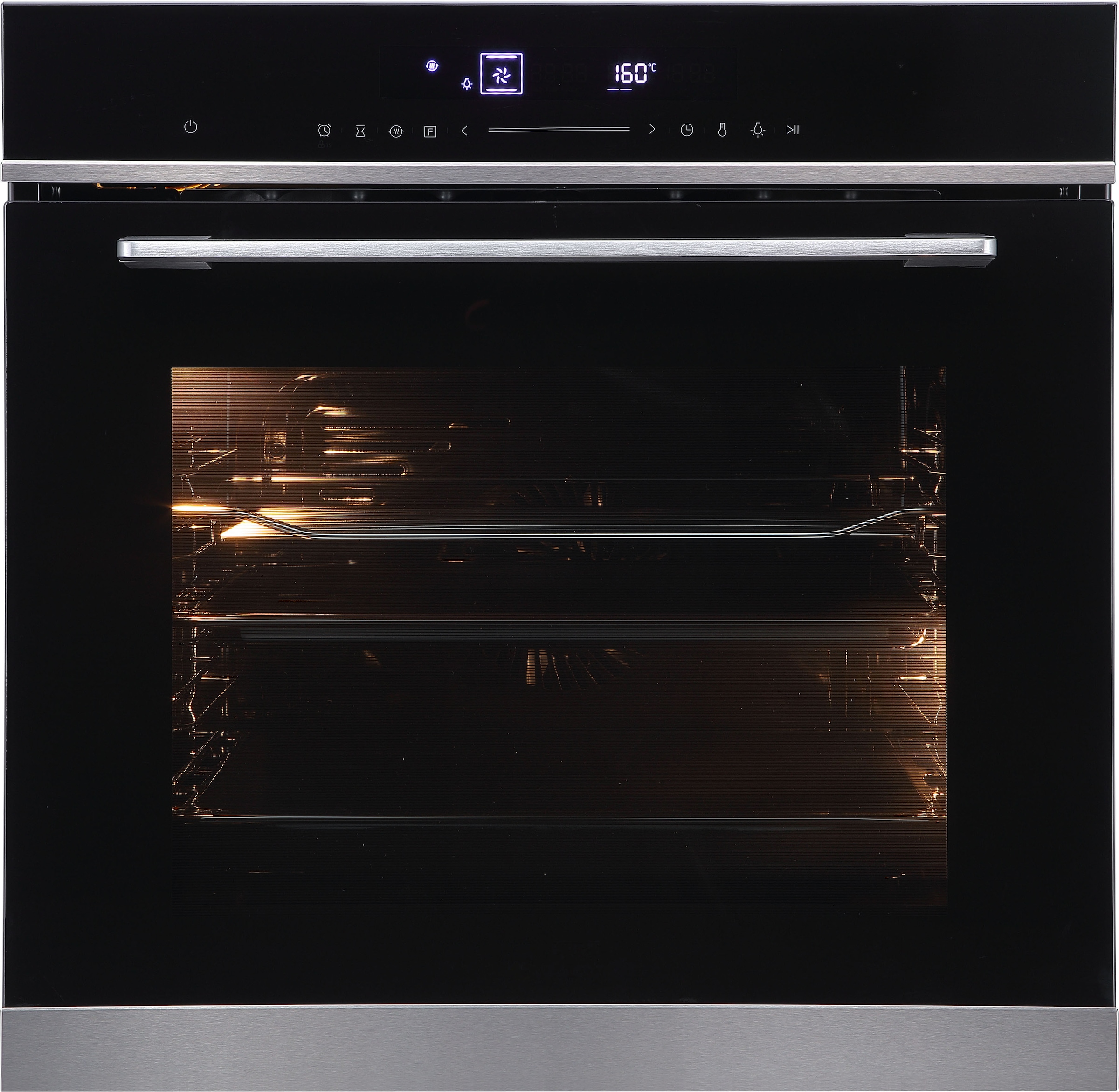 Hanseatic Einbaubackofen  »7NM30T0-E111E00«, Pizzastufe - damit die Pizza perfekt wird