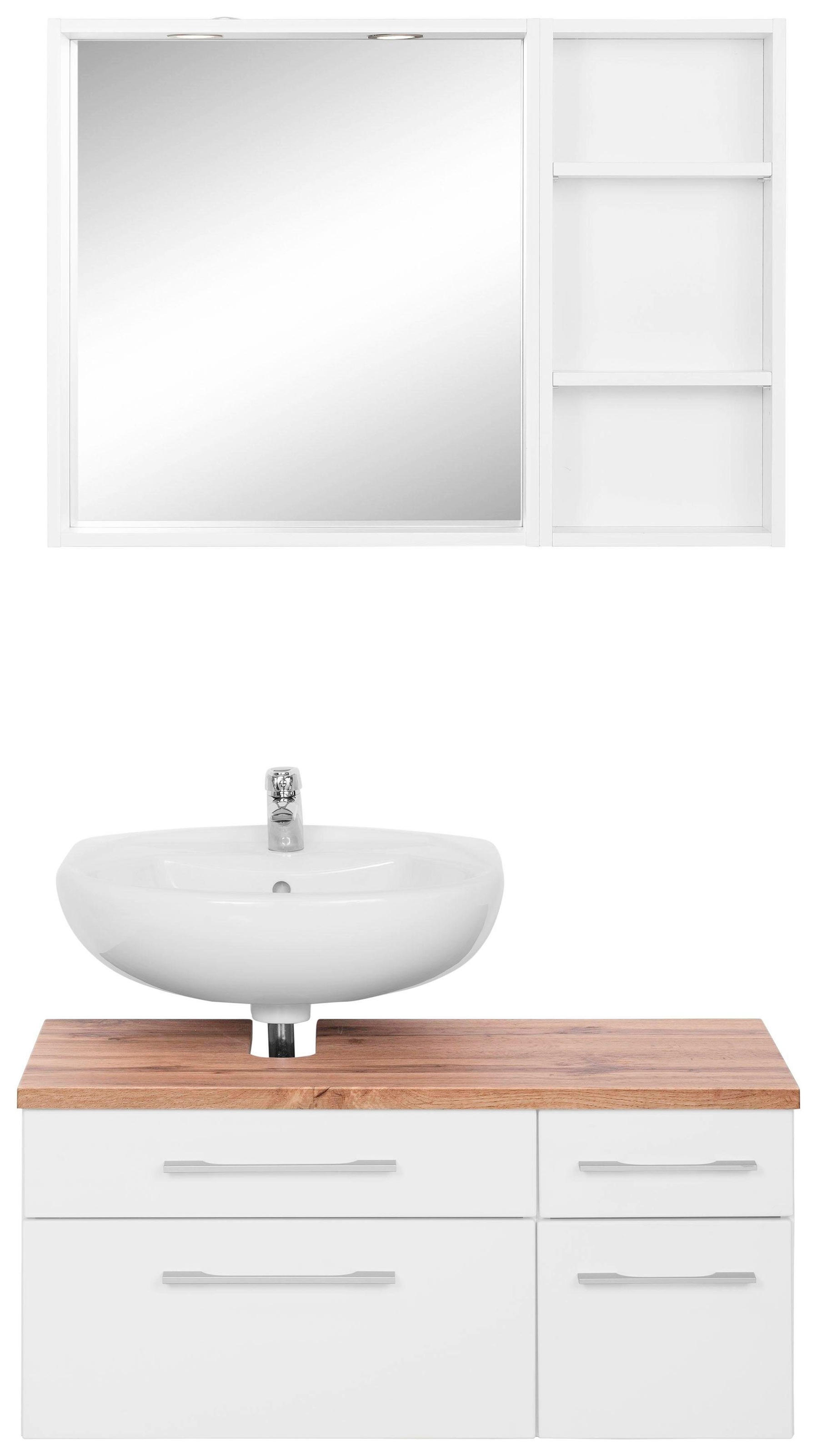 welltime Badmöbel-Set »Davos« 3 Stk. tlg. günstig online kaufen