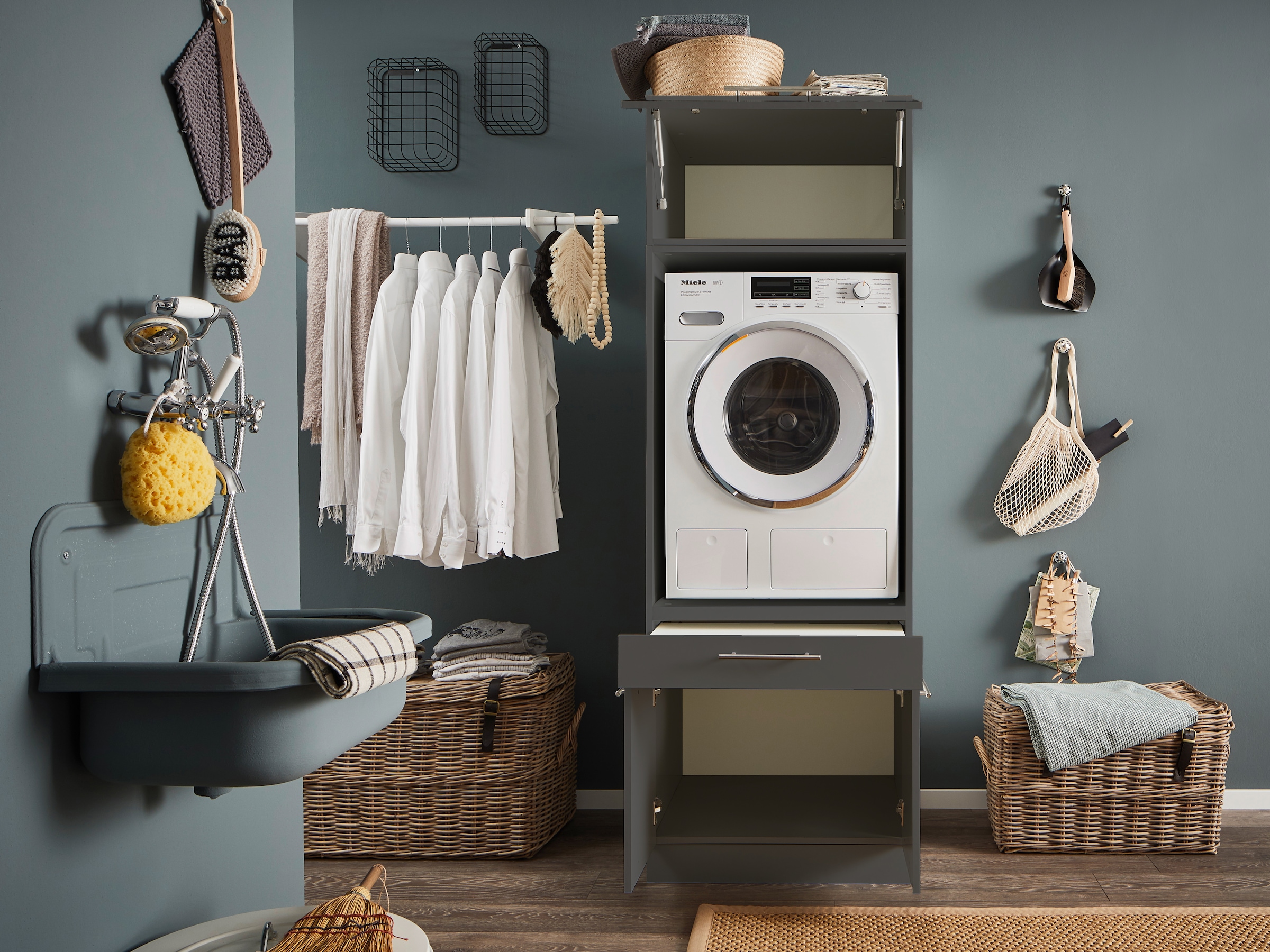 Laundreezy Mehrzweckschrank-Set »LAUNDREEZY LDSK1«