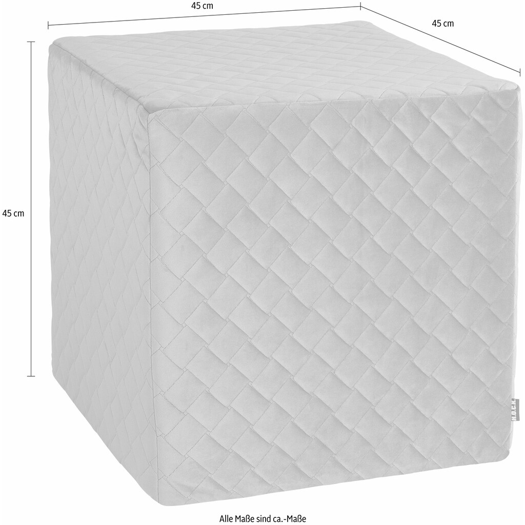 H.O.C.K. Sitzwürfel »Soft Nobile«, (1 St.)
