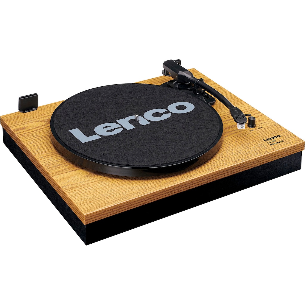 Lenco Plattenspieler »LS-300WD Plattenspieler mit ext. Lautsprechern«