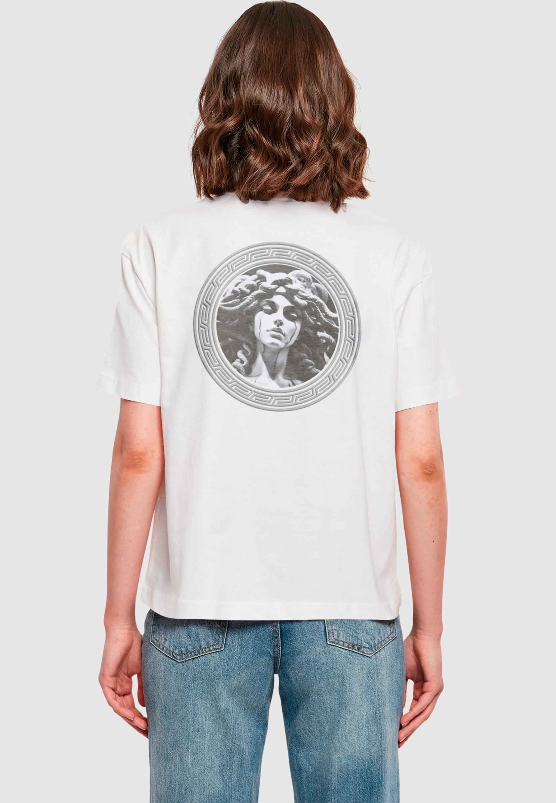 Miss Tee T-Shirt »Miss Tee Damen Look Me In The Eyes Tee« 1 Stk.